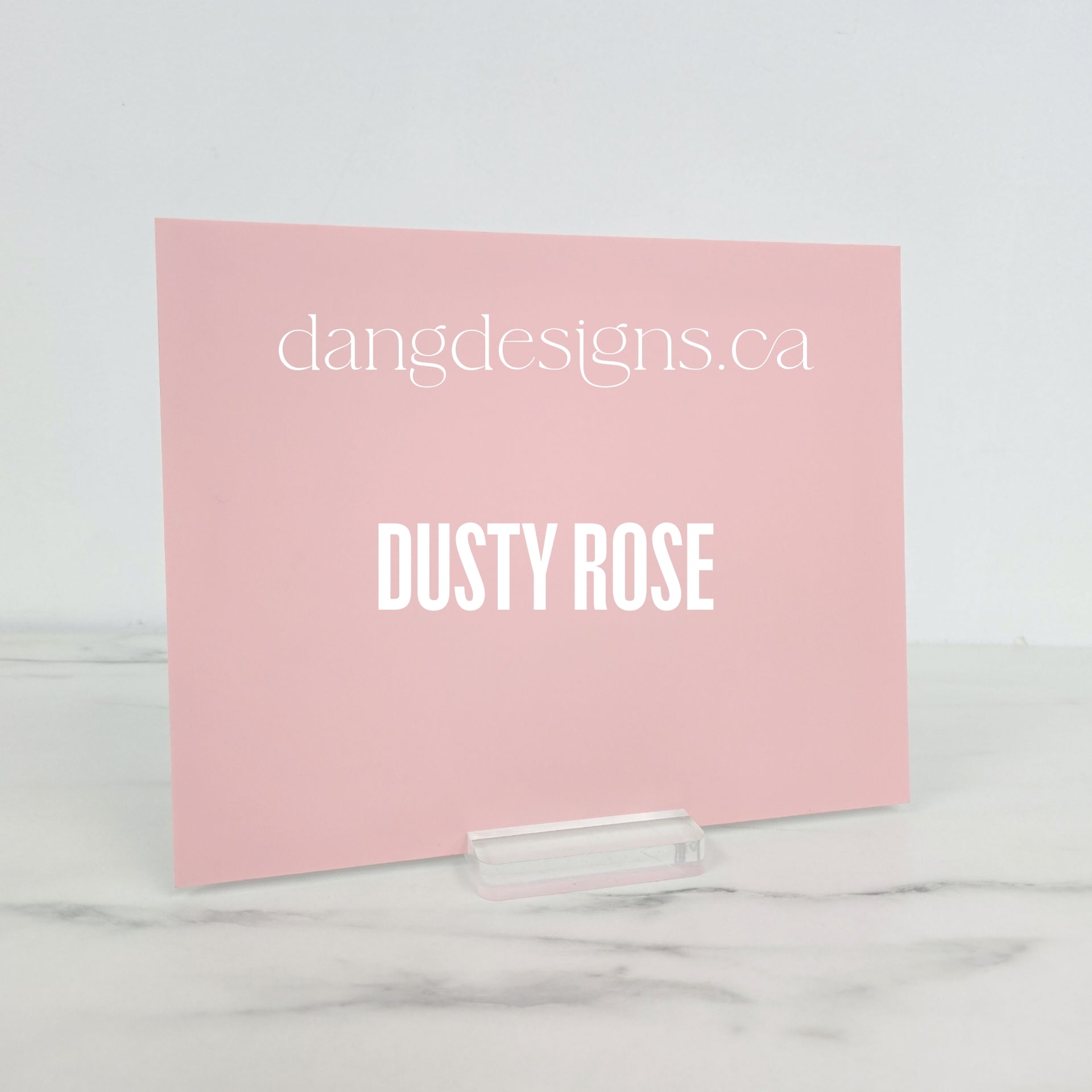 Dusty Rose Acrylic Sheet