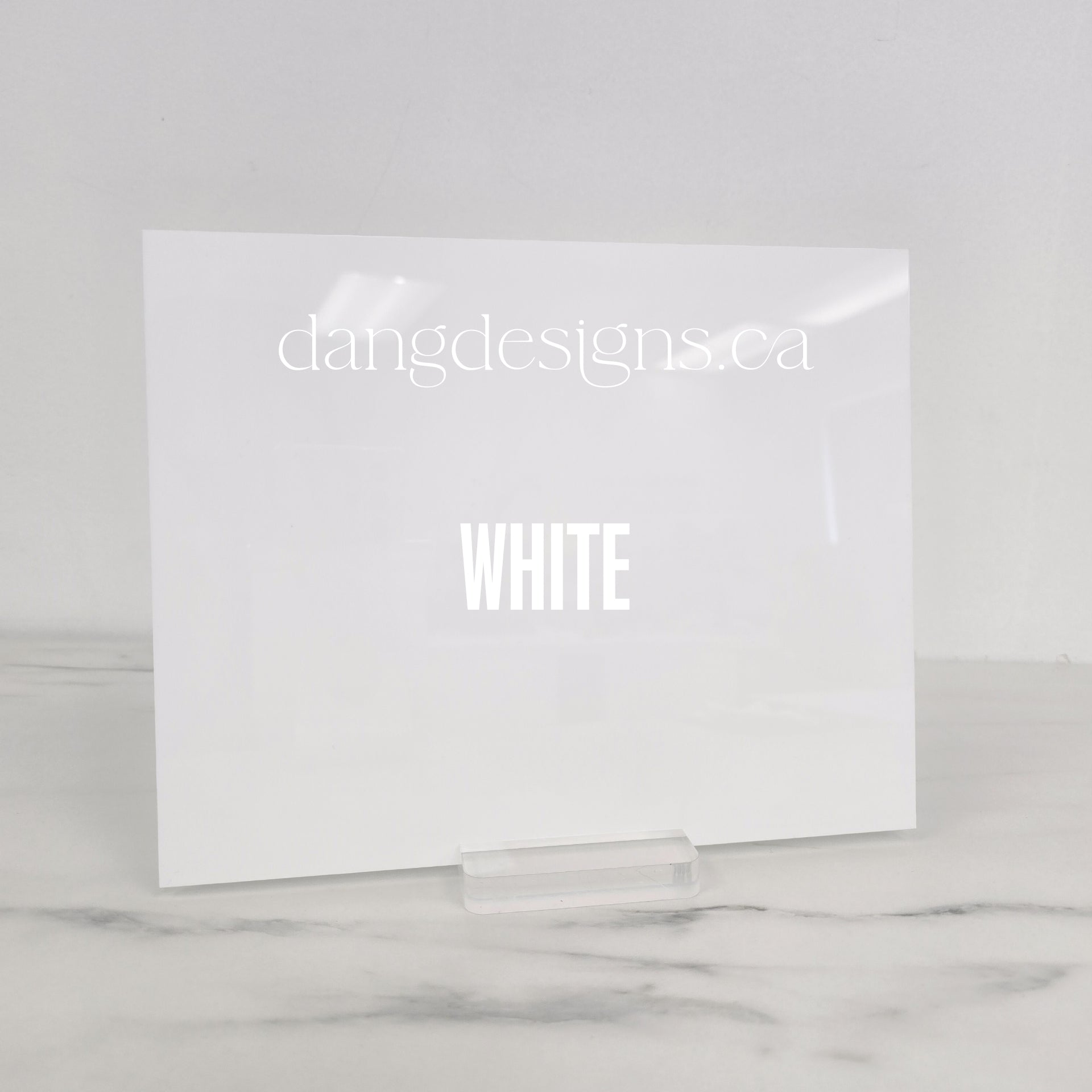 White Acrylic Sheet