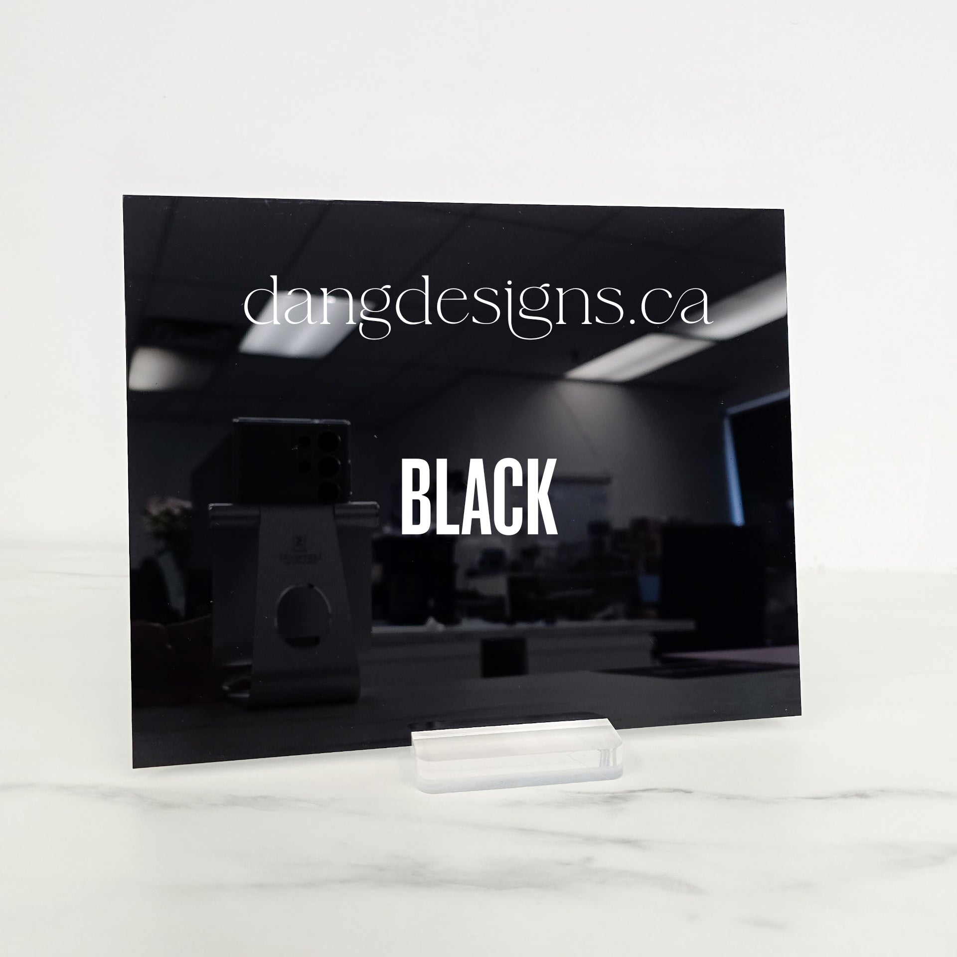 Black Acrylic Sheet
