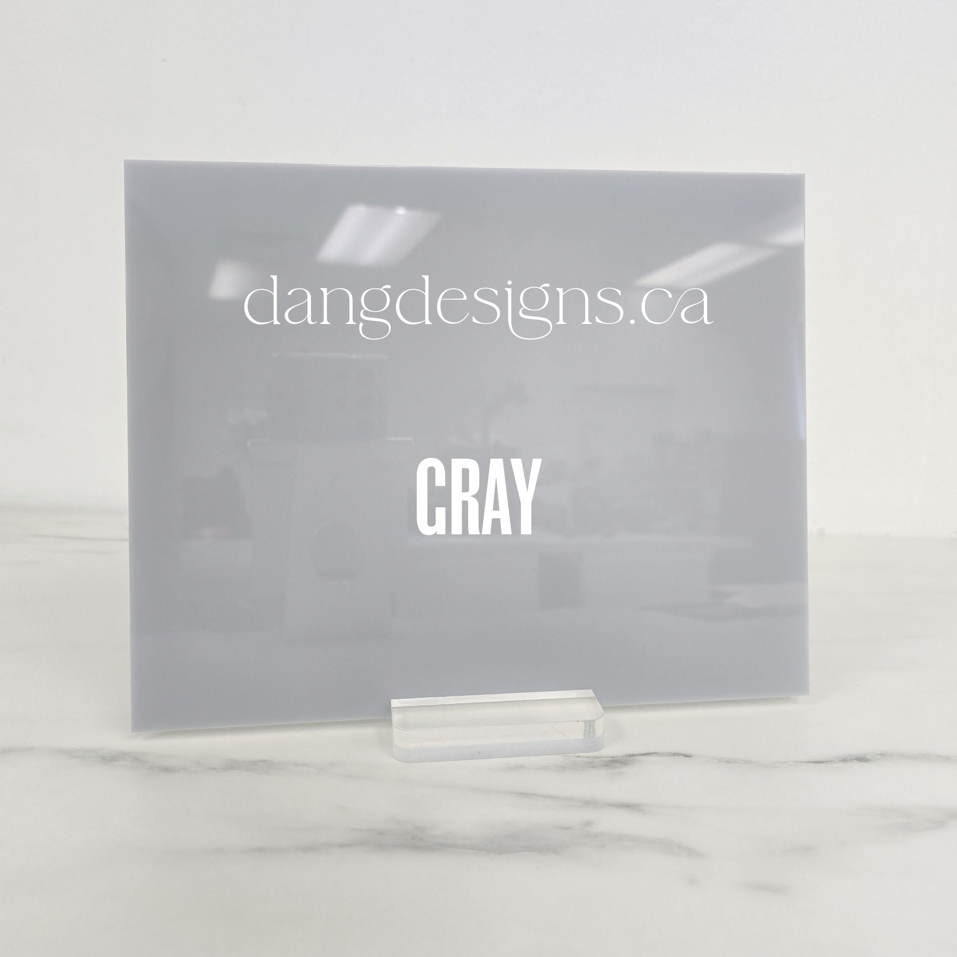 Gray Acrylic Sheet