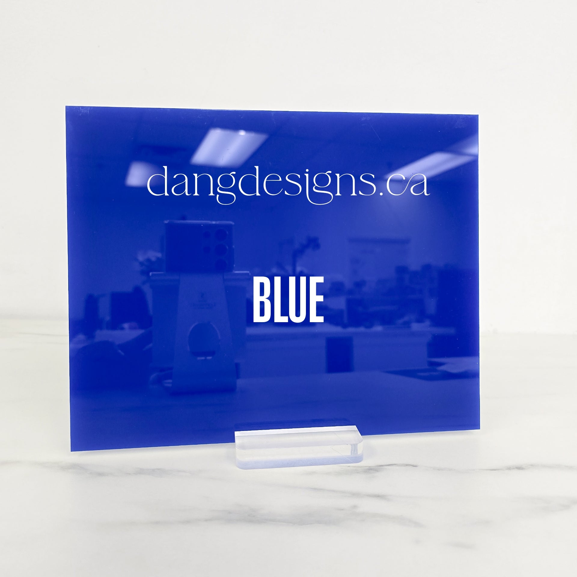Blue Acrylic Sheet