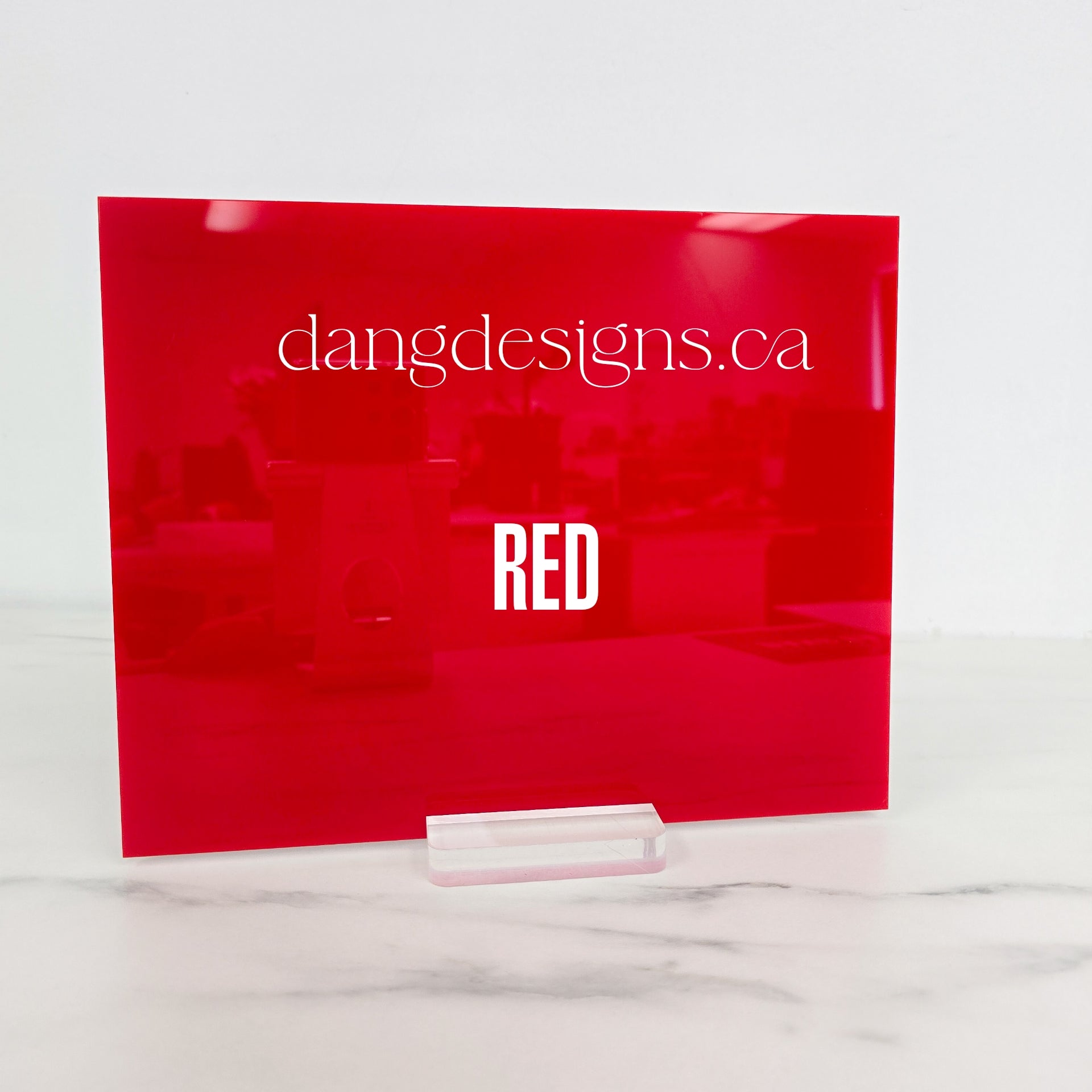 Red Acrylic Sheet