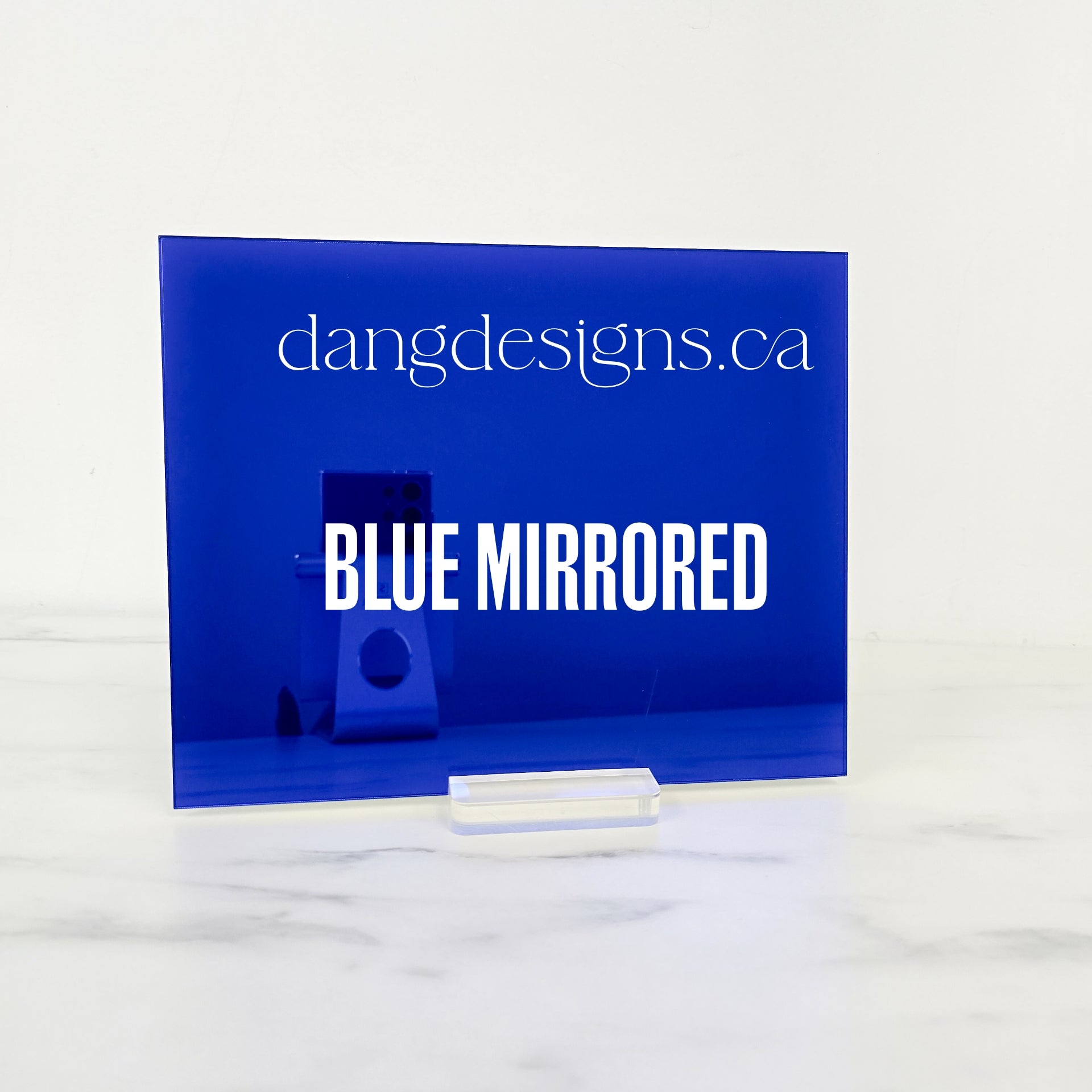 Blue Mirrored Acrylic Sheet