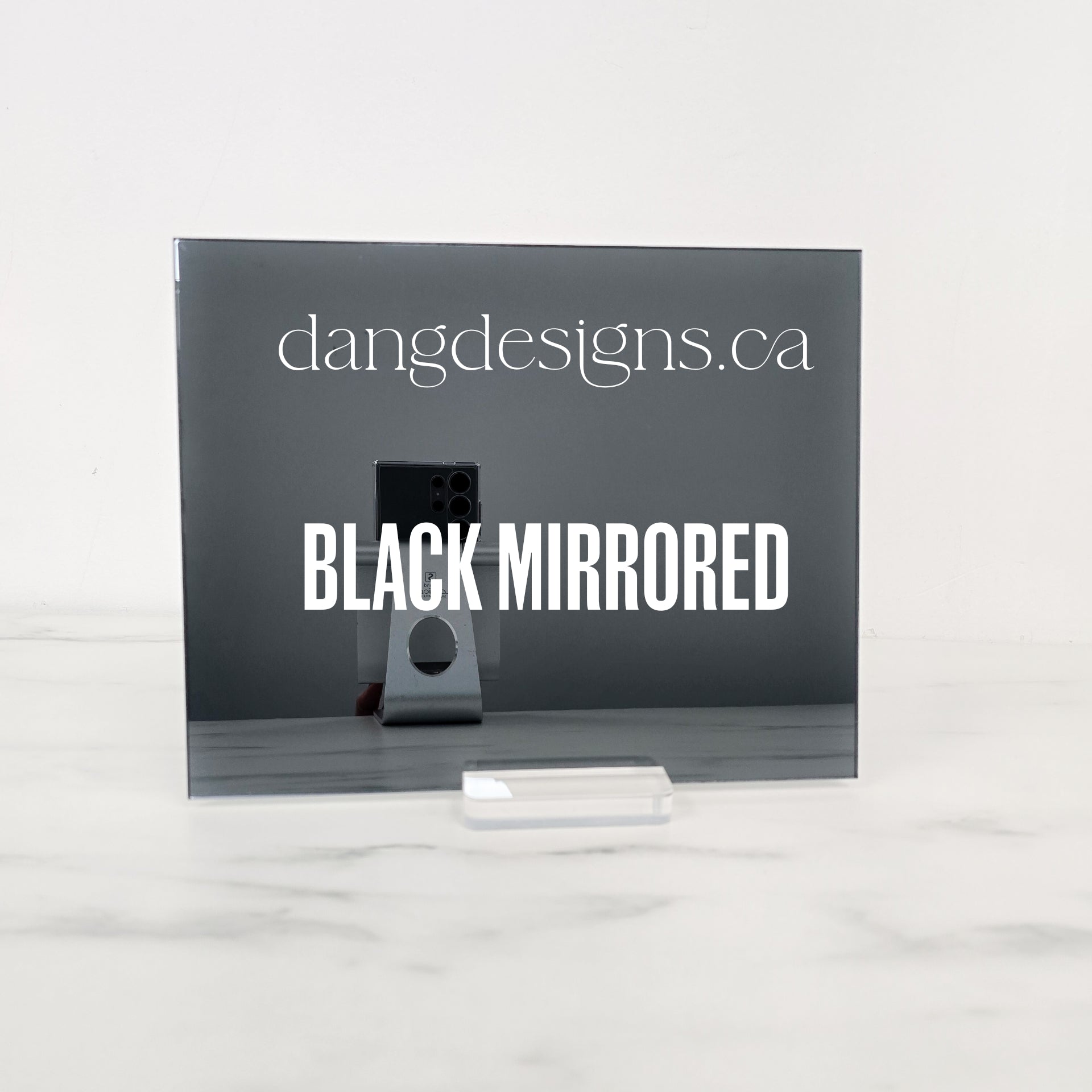 Black Mirrored Acrylic Sheet