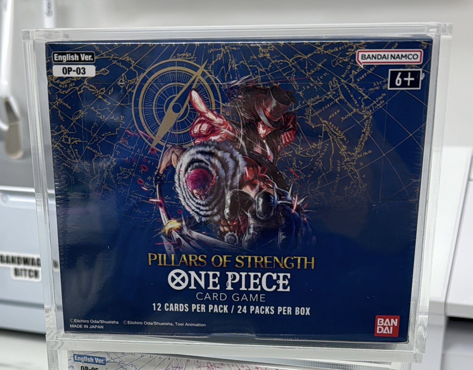 One Piece Booster Box Acrylic Display Case (ENGLISH) Dang Designs One Piece Booster Box Acrylic Display Case (ENGLISH) Dang Designs