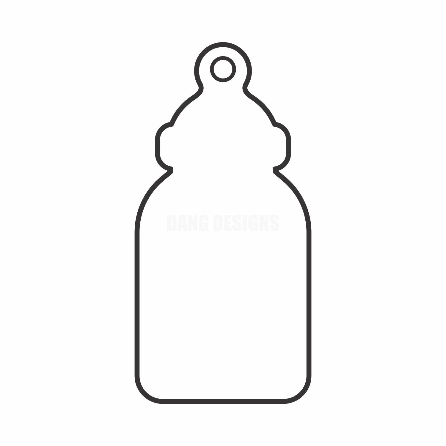 Baby Bottle Acrylic Blank