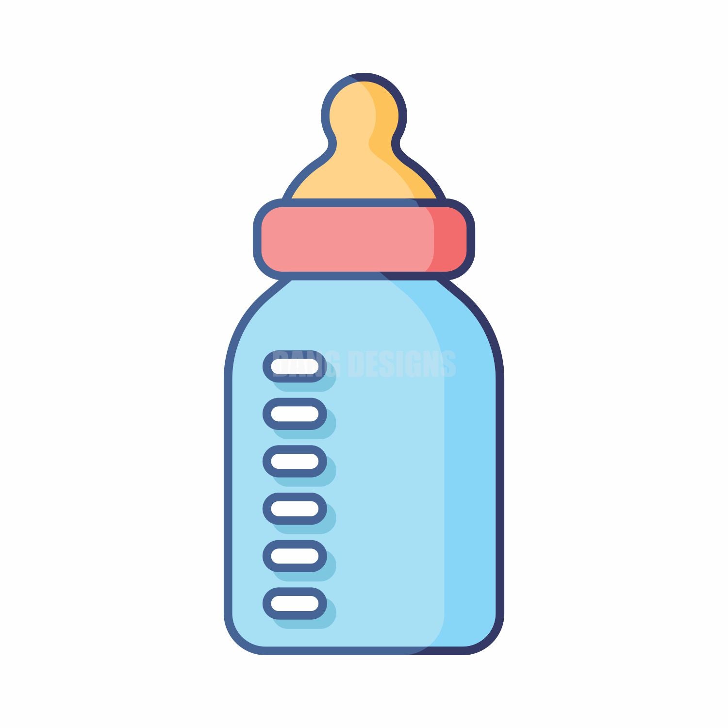 Baby Bottle Acrylic Blank