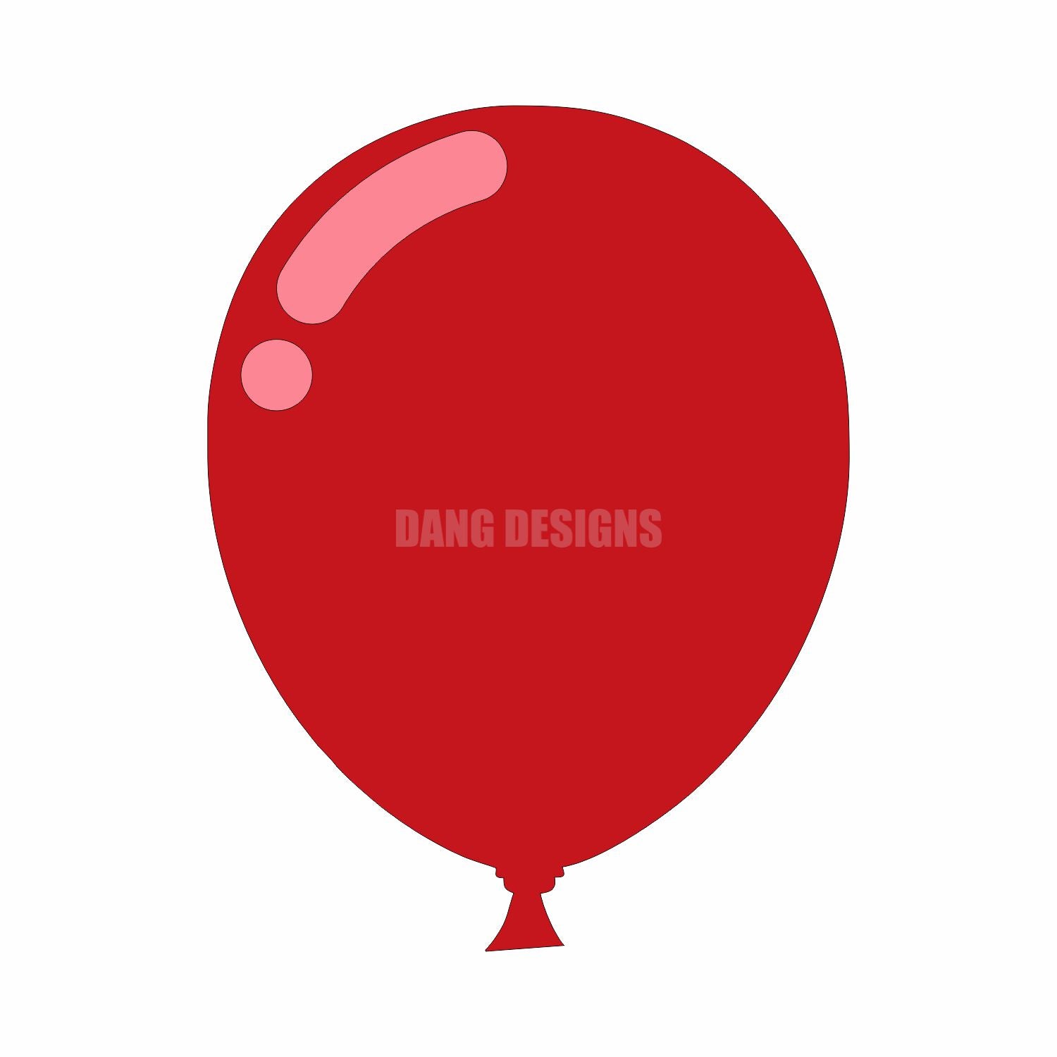 Balloon Acrylic Blank | 6 - 12"