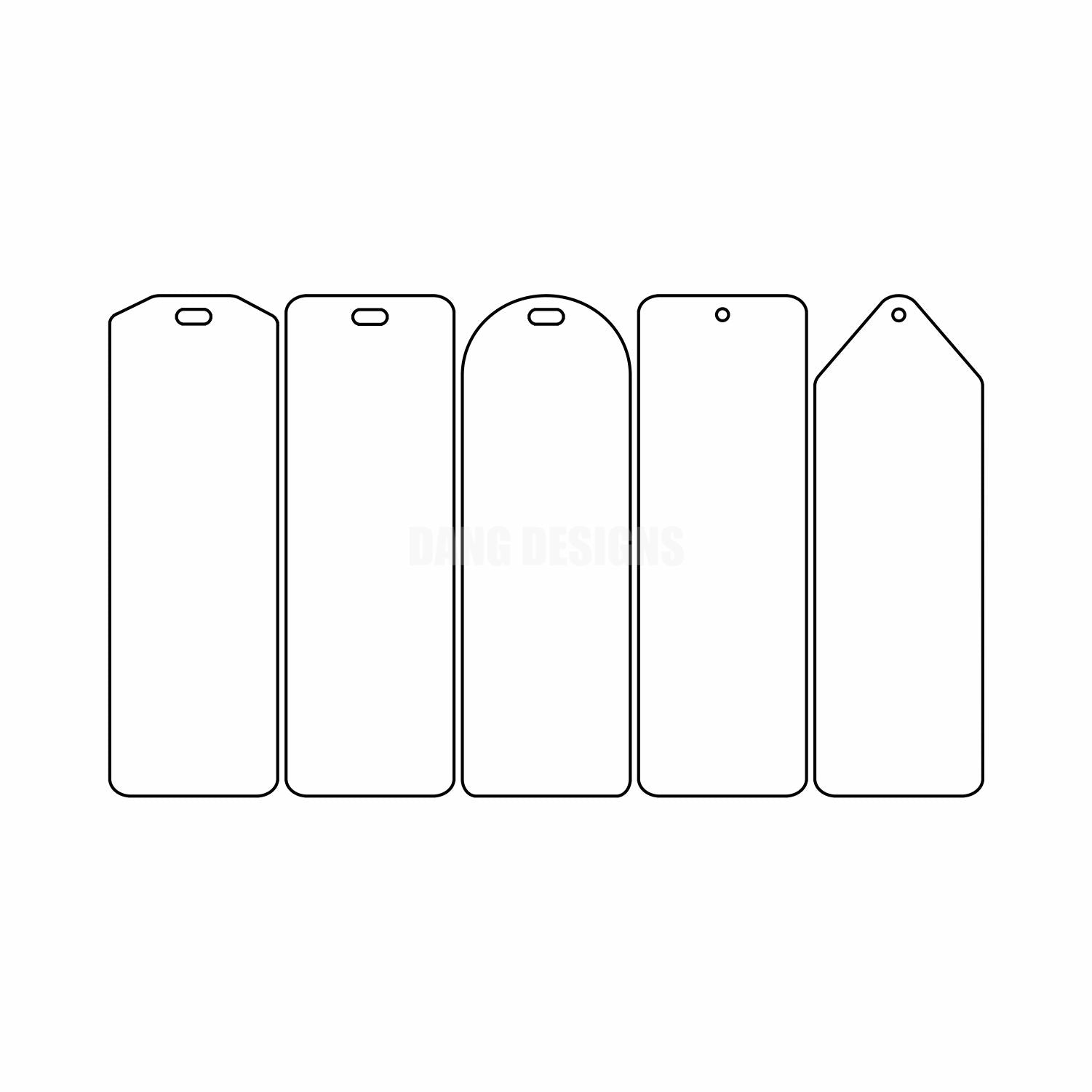 Bookmark Acrylic Blank
