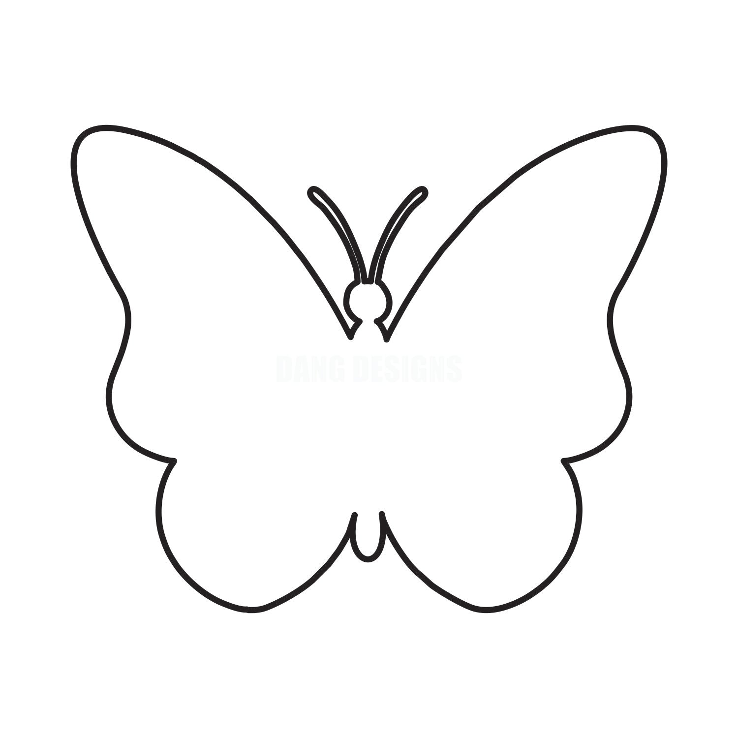 Butterfly Acrylic Blank
