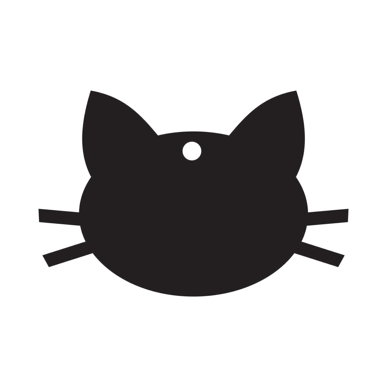 Cat Head Acrylic Blank 2.0