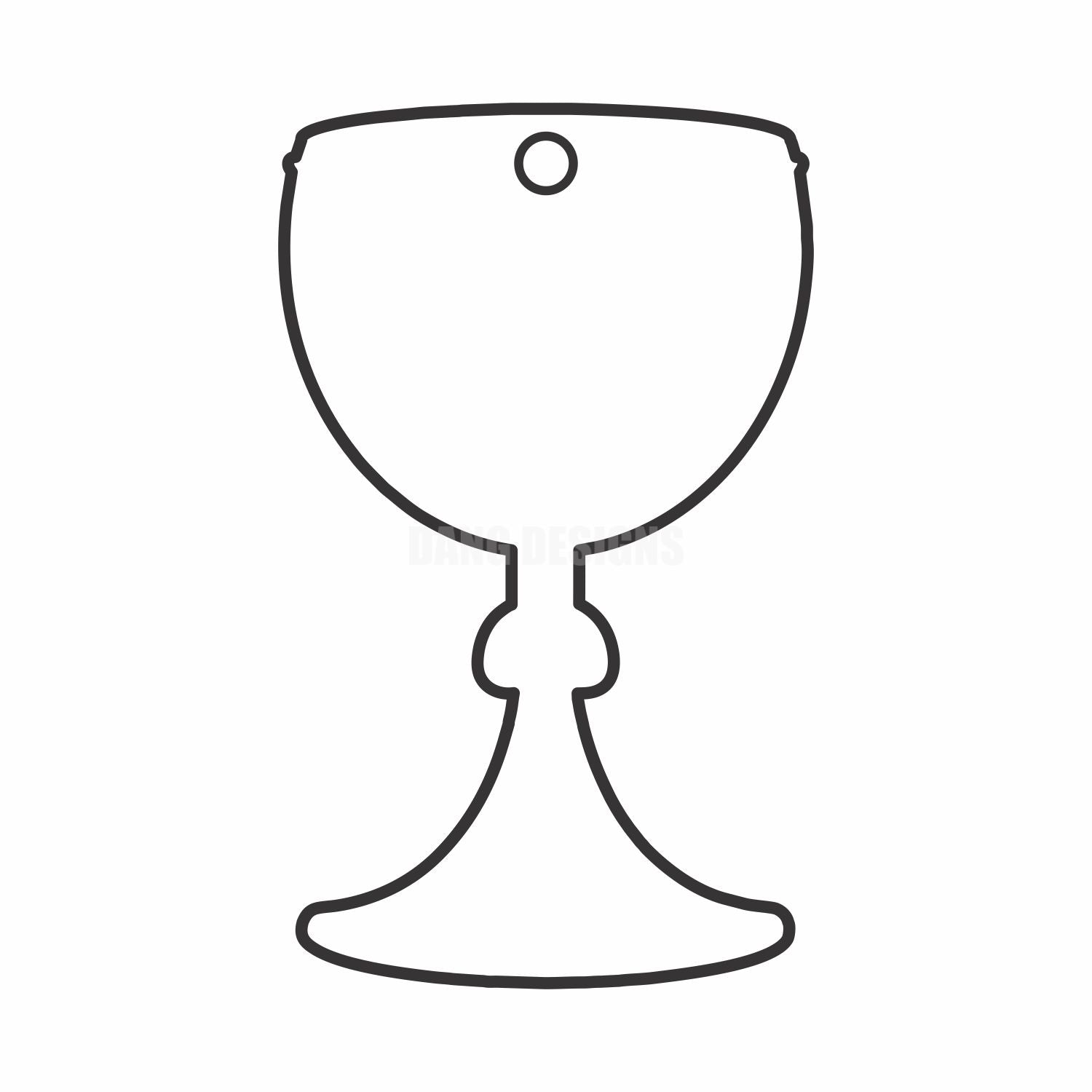 Chalice Acrylic Blank