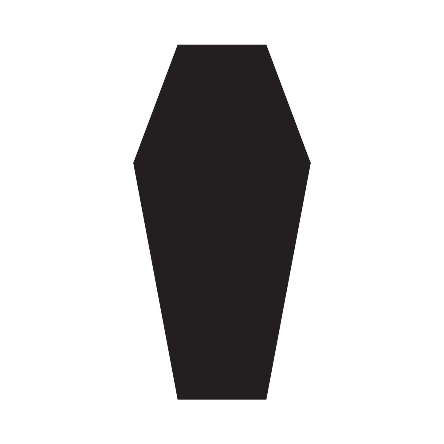 Coffin Acrylic Blank
