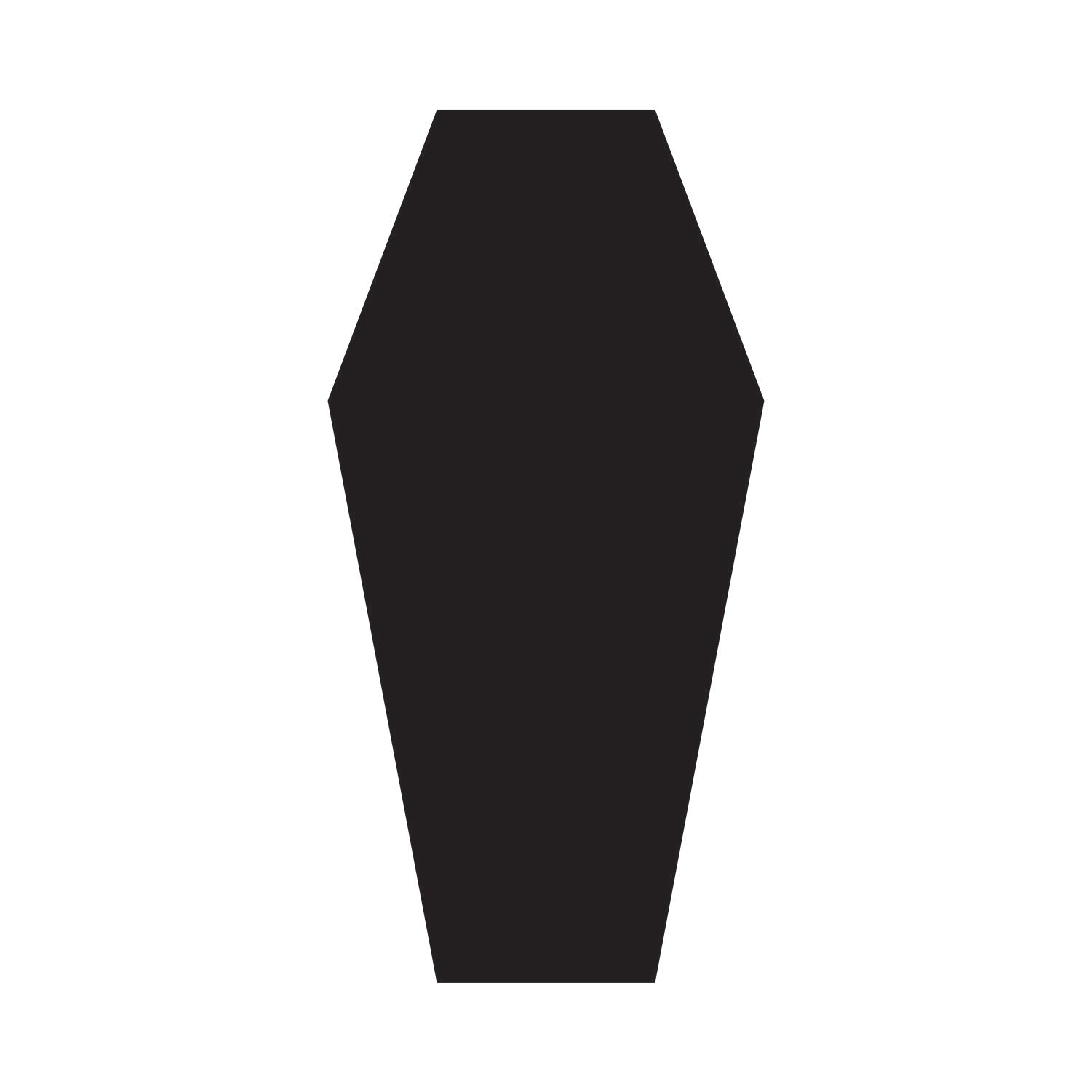 Coffin Acrylic Blank