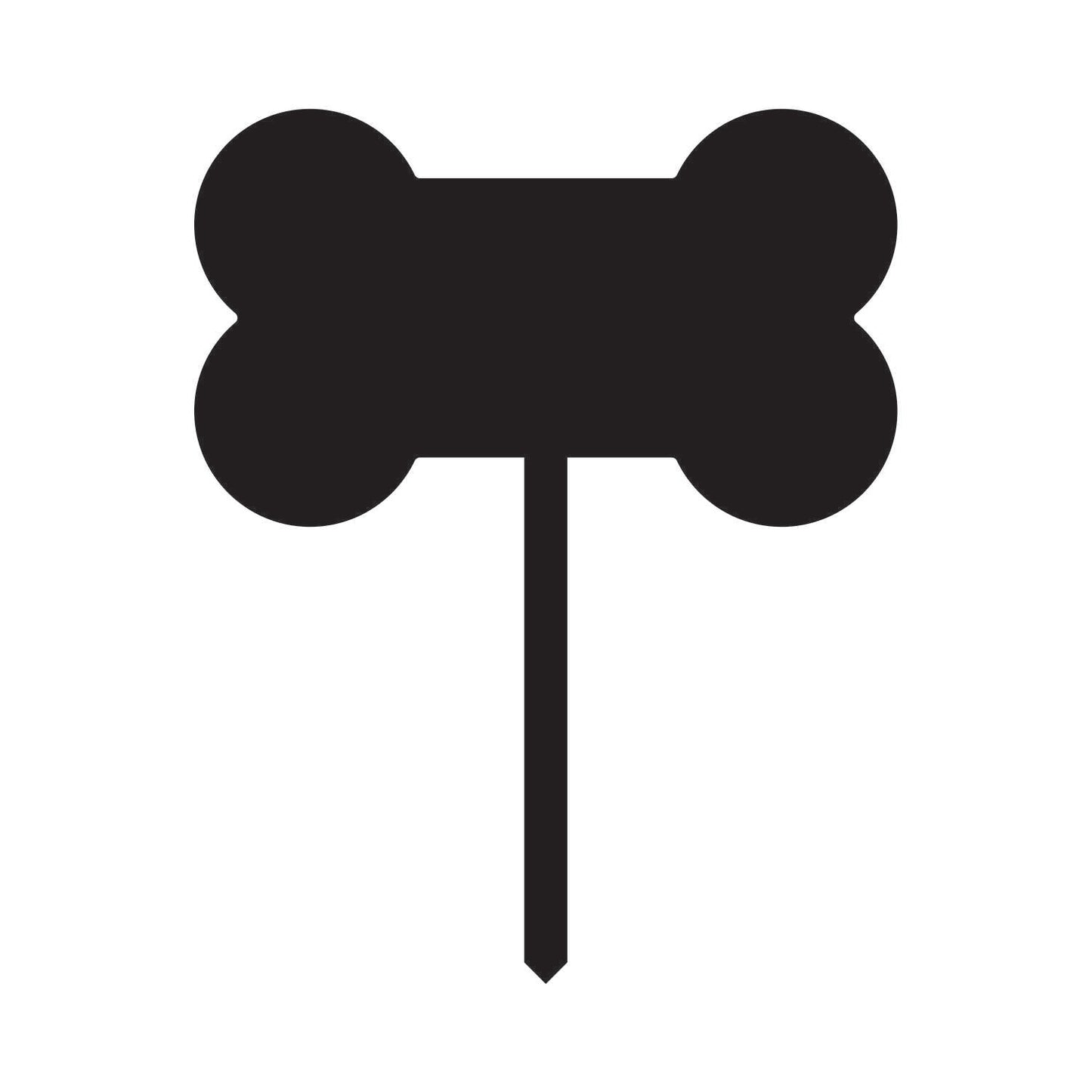Dog Bone | Blank Acrylic Cake Topper