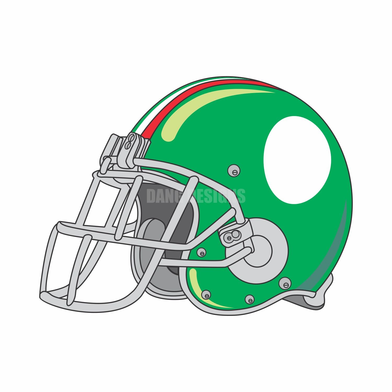 Football Helmet Acrylic Blank