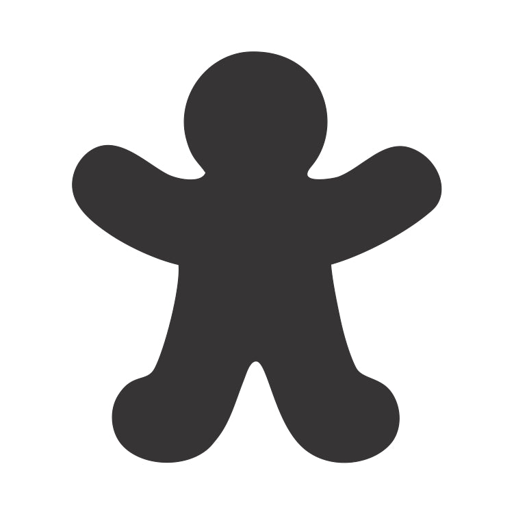 Gingerbread Man Ornament Acrylic Blank