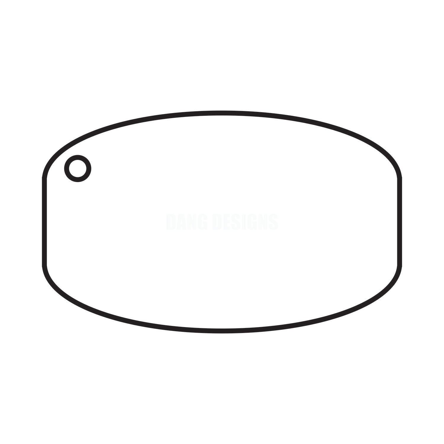 Hockey Puck Acrylic Blank