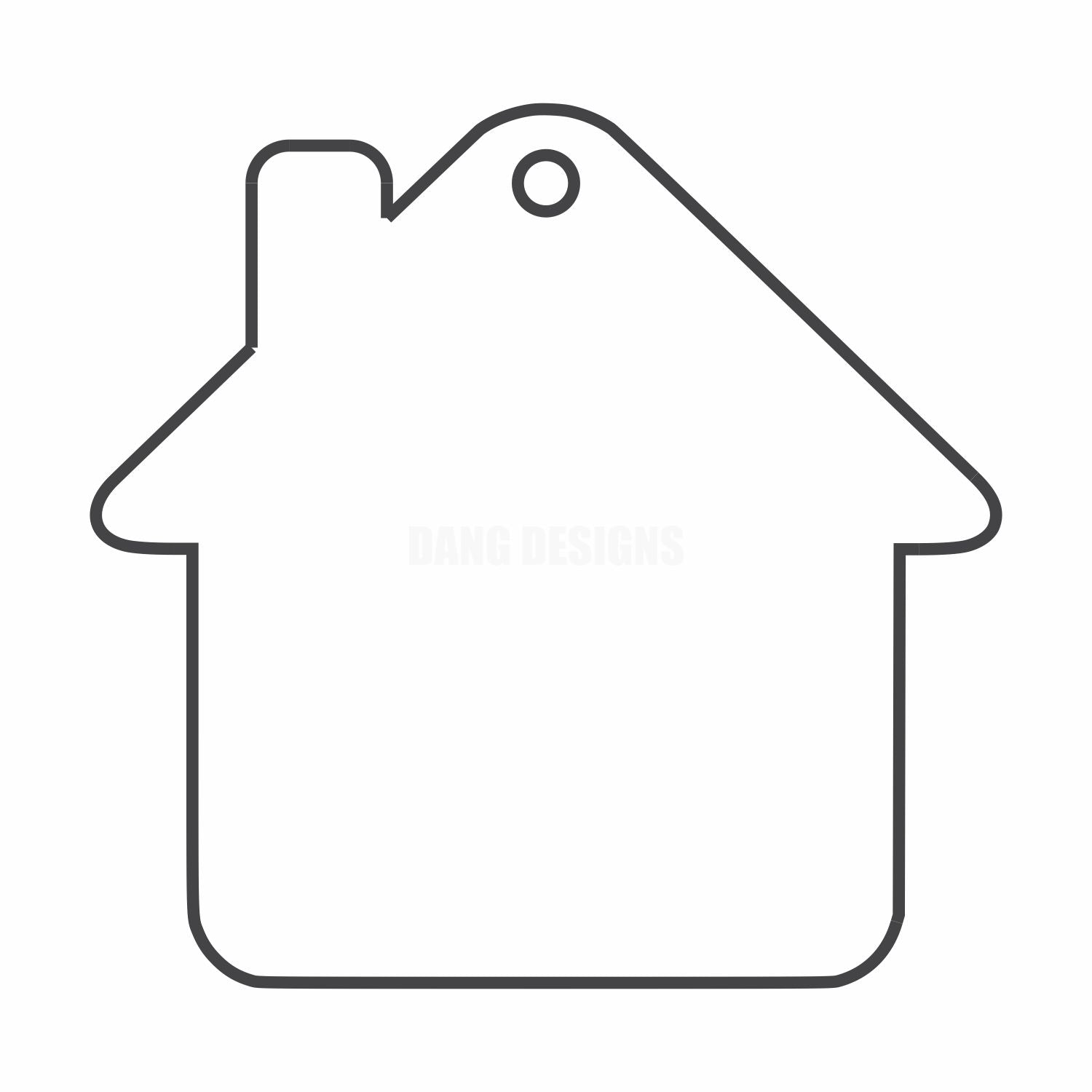 House Acrylic Blank