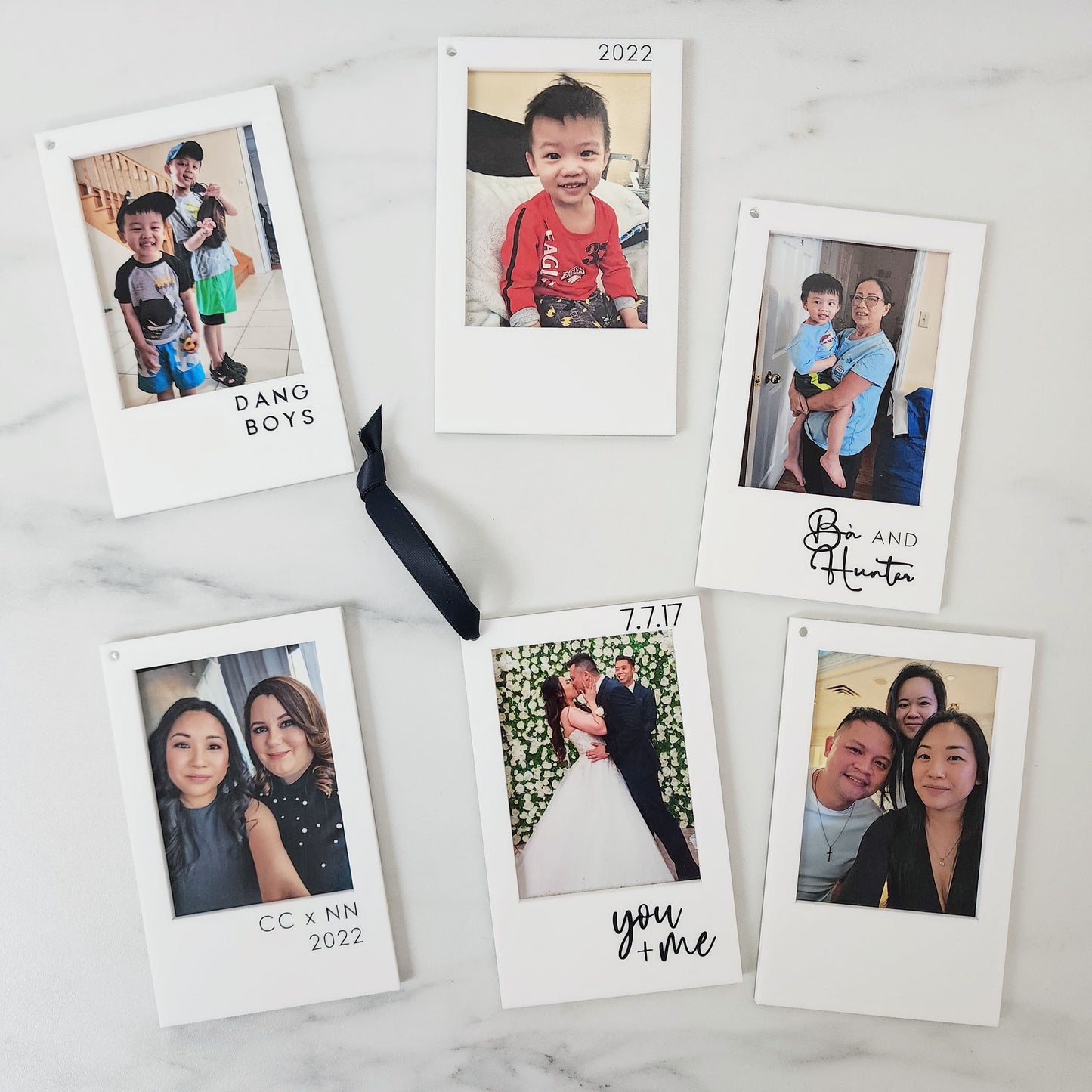 Custom Hanging Polaroid | Layered Acrylic | UV Printed