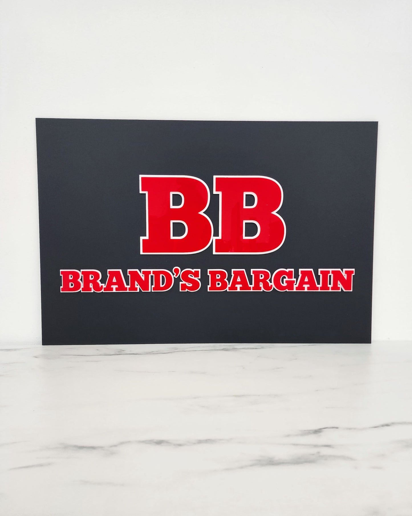 Rectangle Custom Business Signage