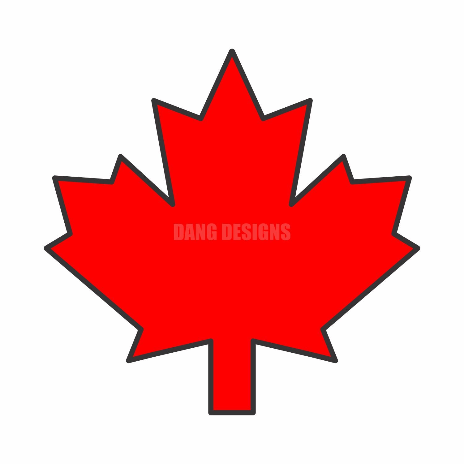 Maple Leaf Acrylic Blank