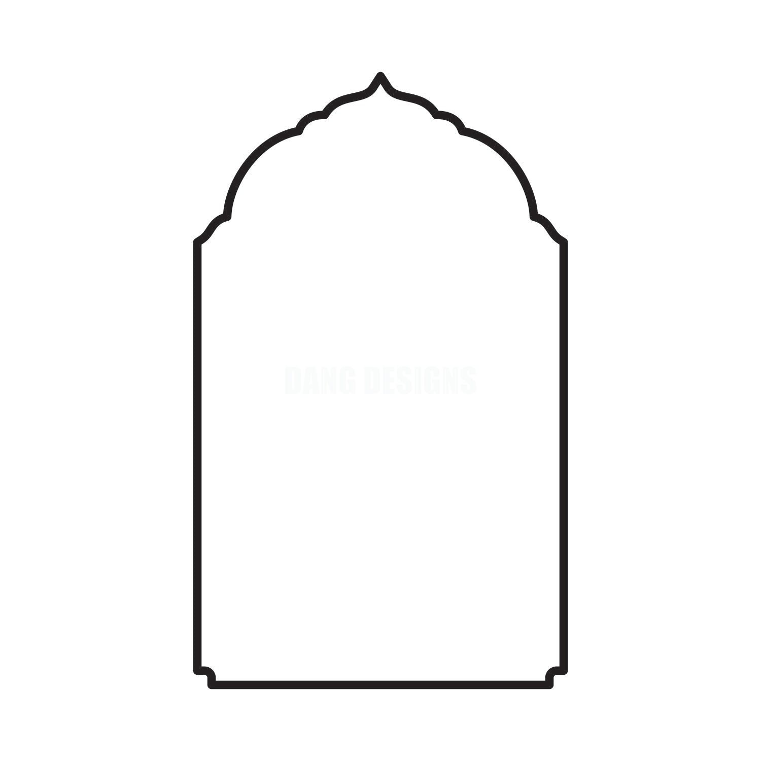 Mosque Acrylic Blank Sheet 2.0