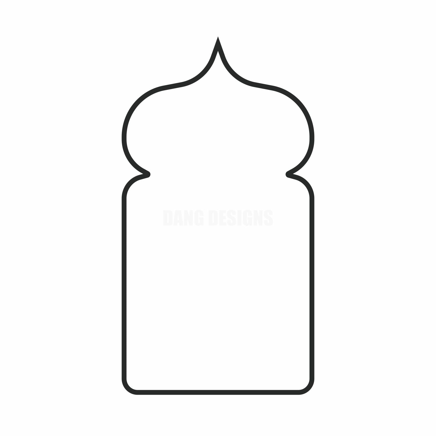 Mosque Acrylic Blank Sheet 4.0