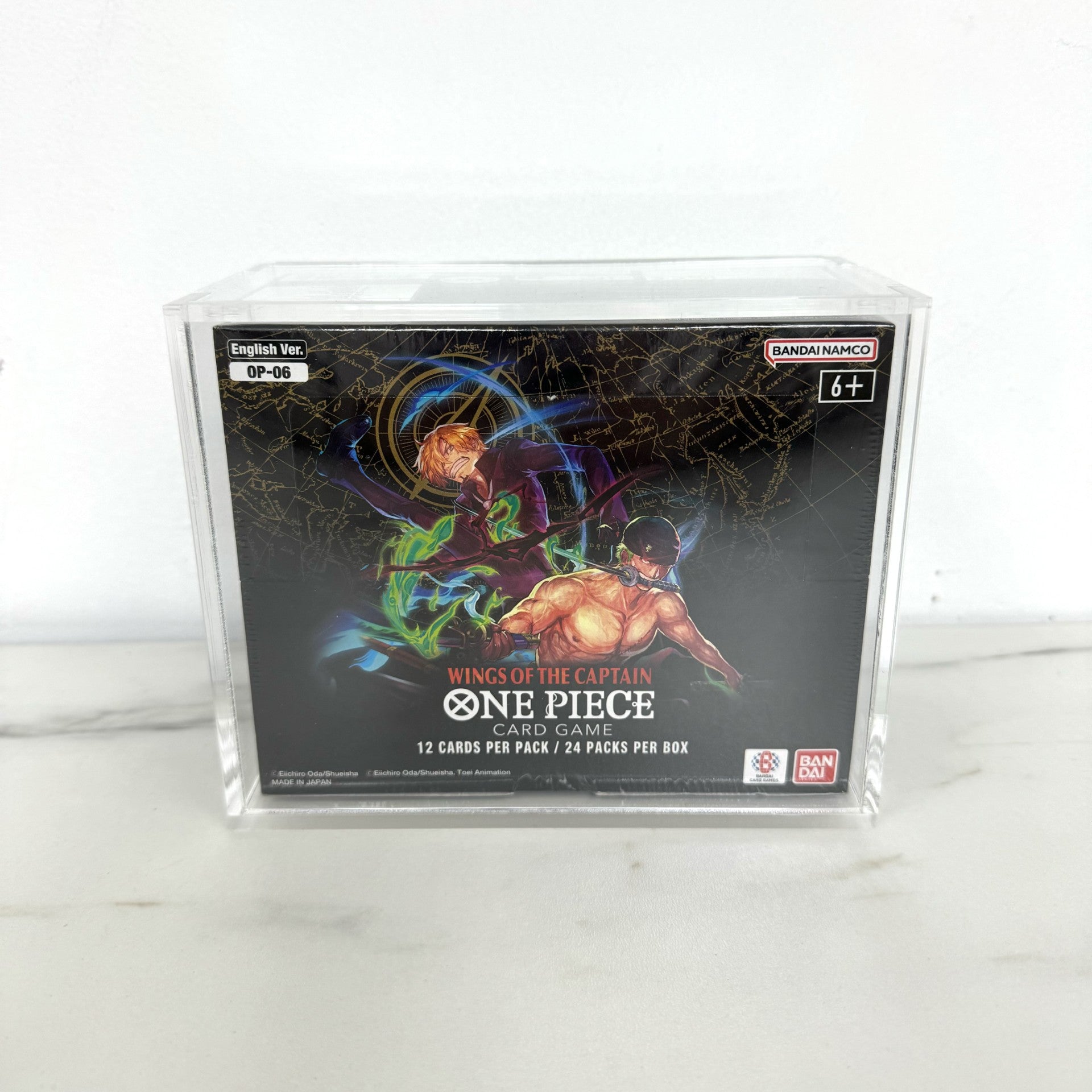 One Piece Booster Box Acrylic Display Case (ENGLISH)