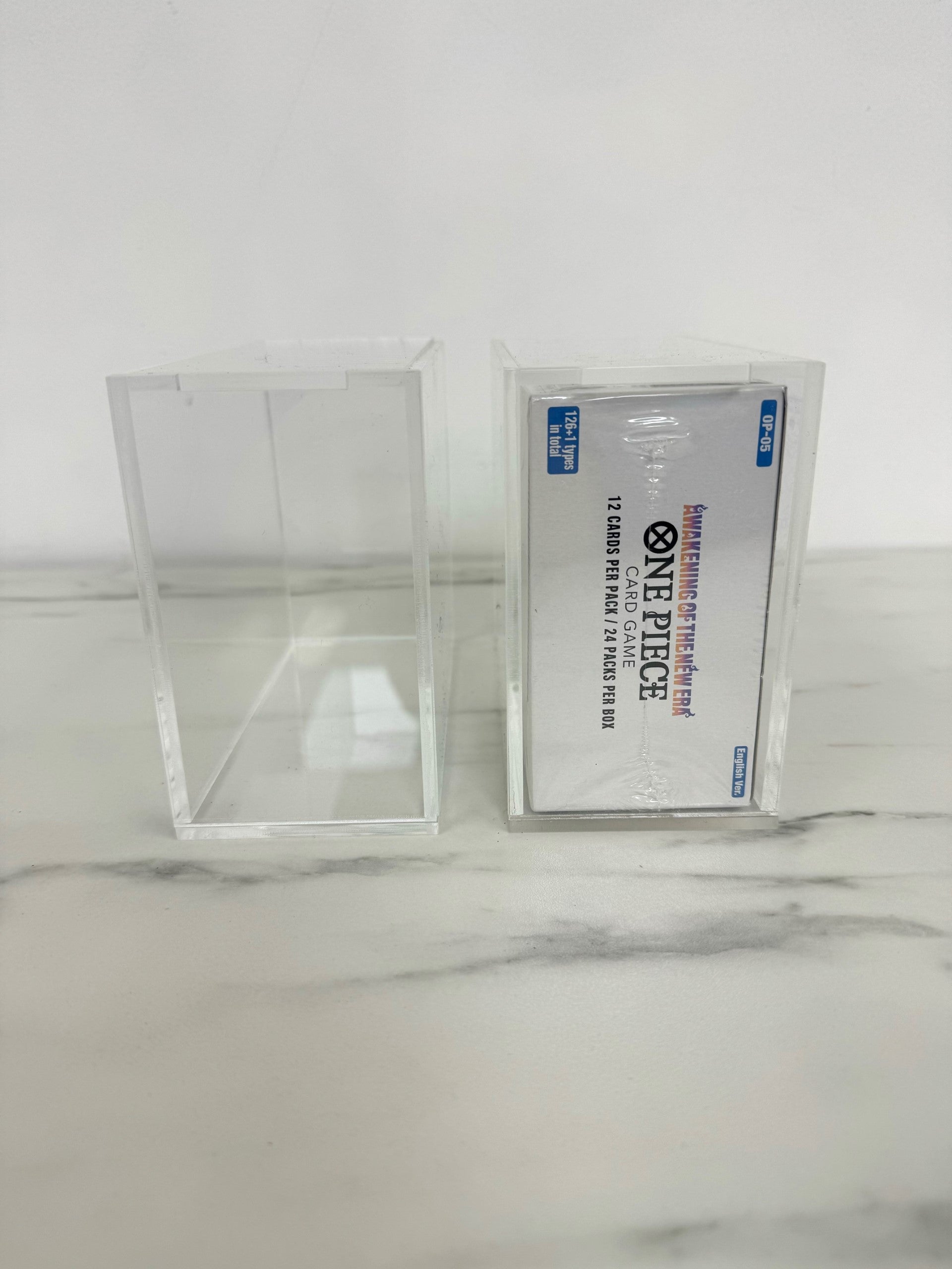One Piece Booster Box Acrylic Display Case (ENGLISH)