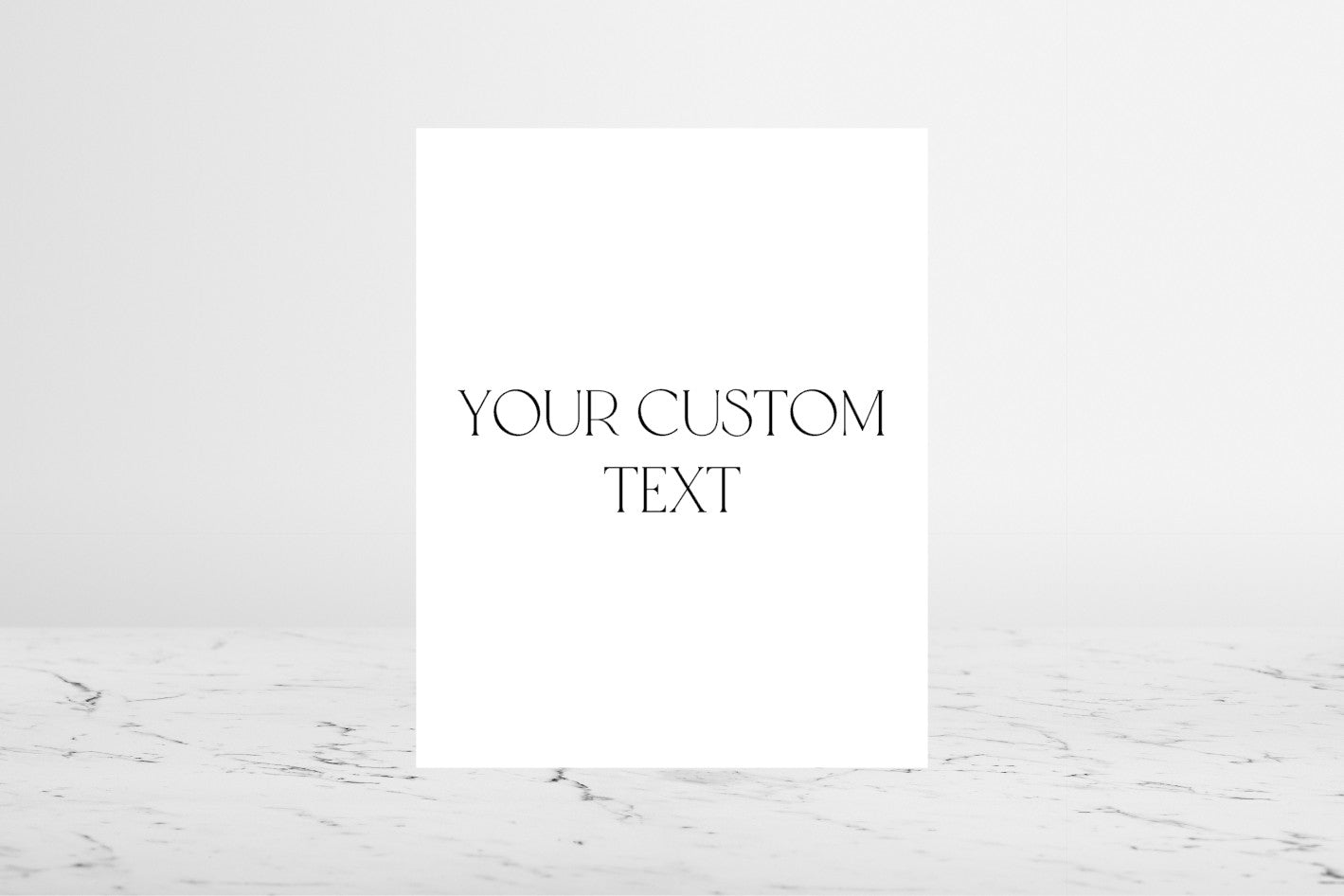 Your Custom Text Sign I | The EMMA
