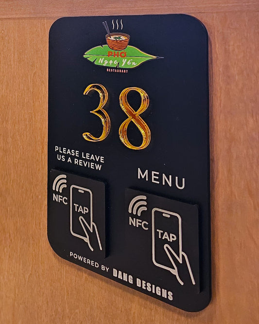 NFC Booth Sign
