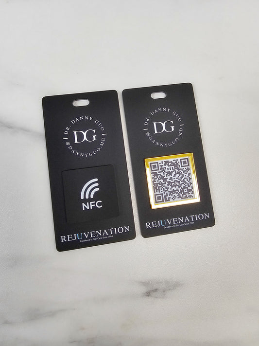 DUAL Tradeshow NFC & QR Code Badges