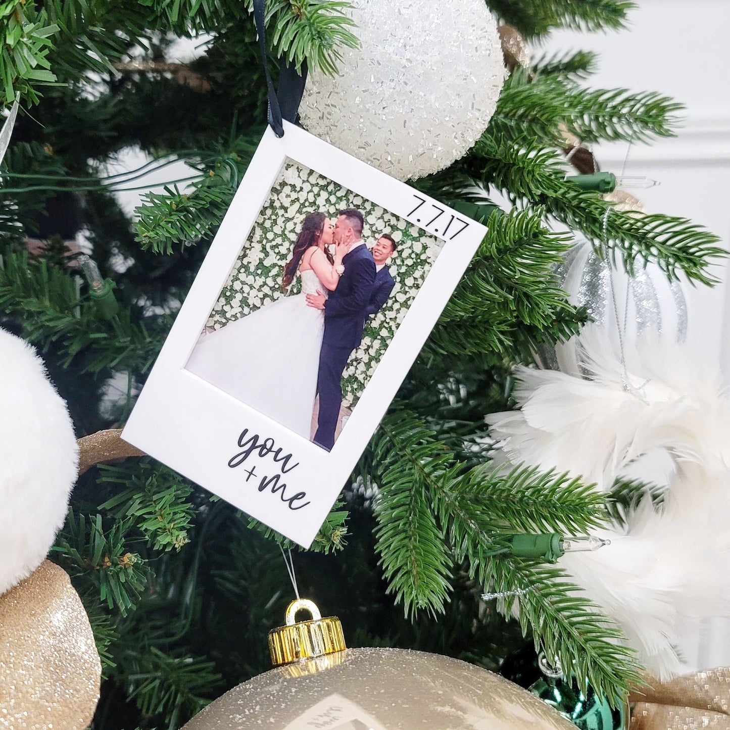 Custom Hanging Polaroid | Layered Acrylic | UV Printed
