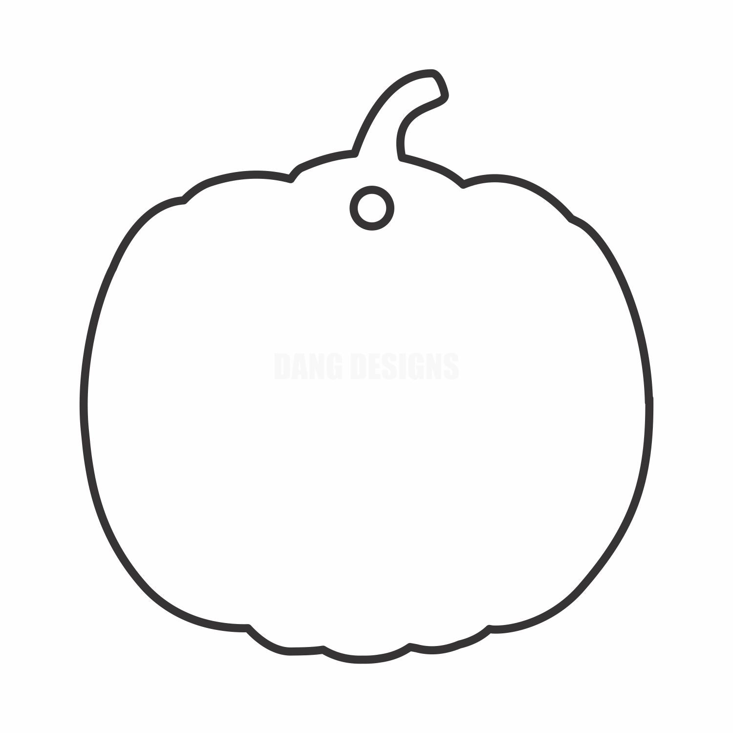 Pumpkin Acrylic Blank