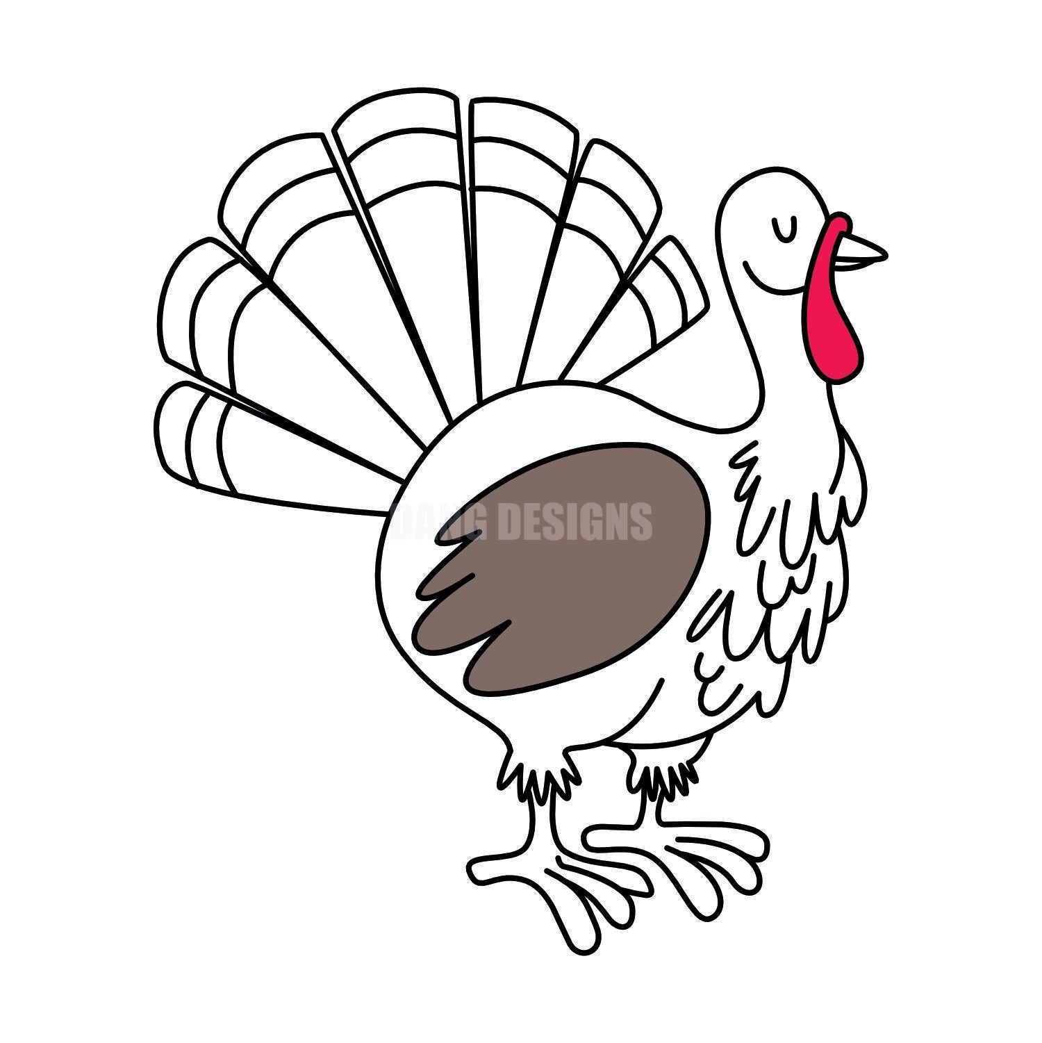 Turkey Acrylic Blank