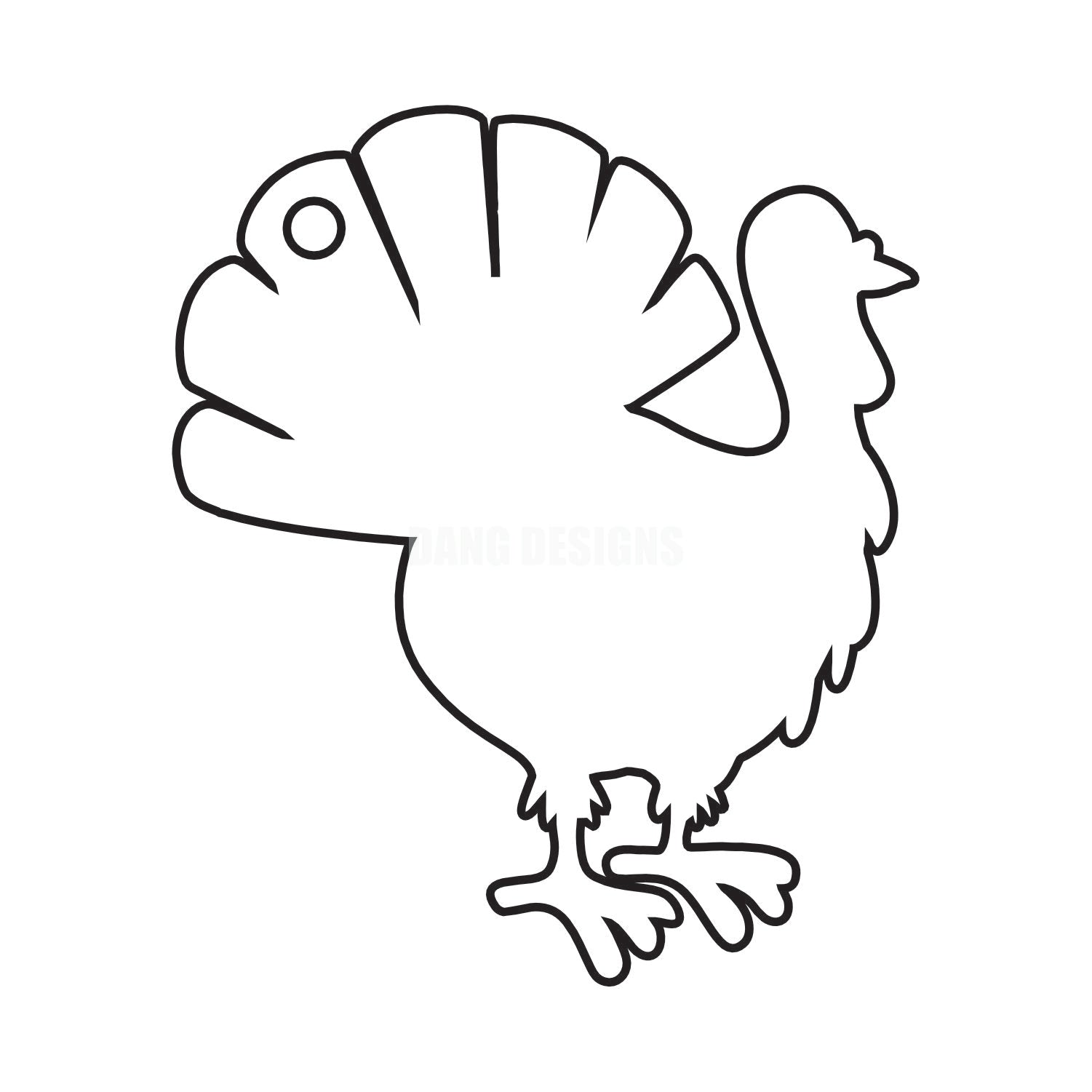 Turkey Acrylic Blank