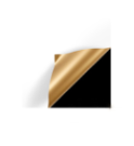 Korean Wrapping Paper | Double Sided Gold | 58x58 cm