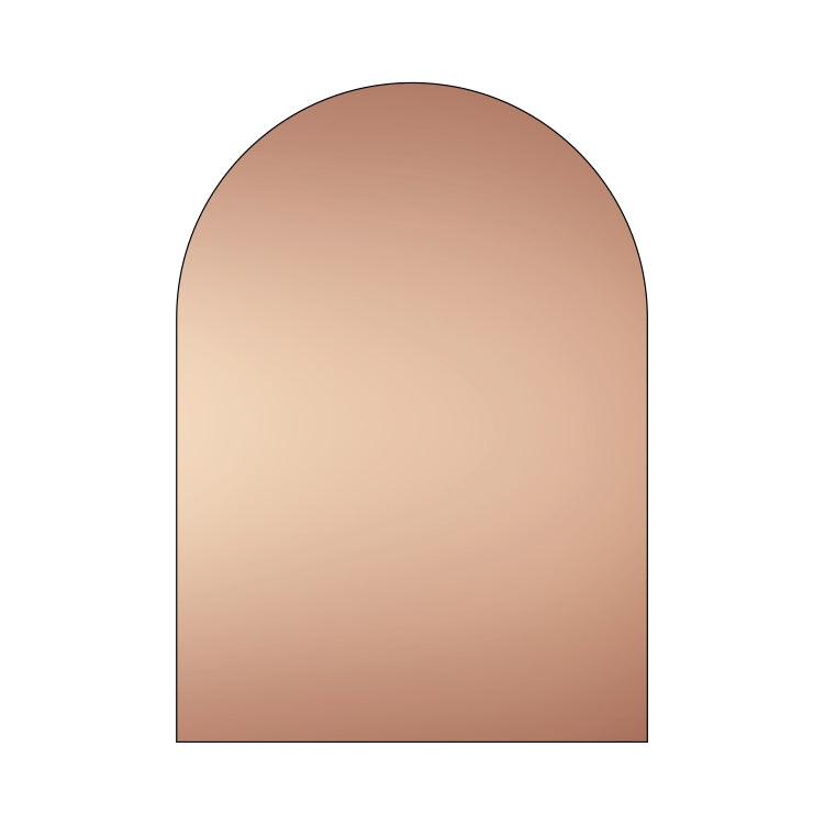 Arch Acrylic Sheet | Rose Gold Mirrored