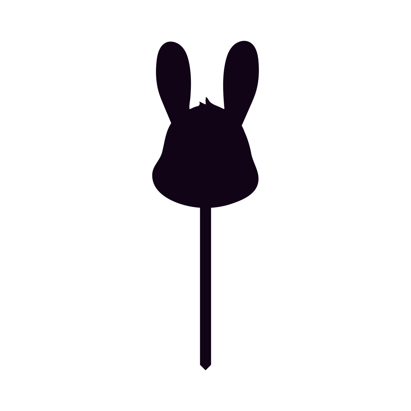 Bunny Head | Blank Acrylic Cake Topper