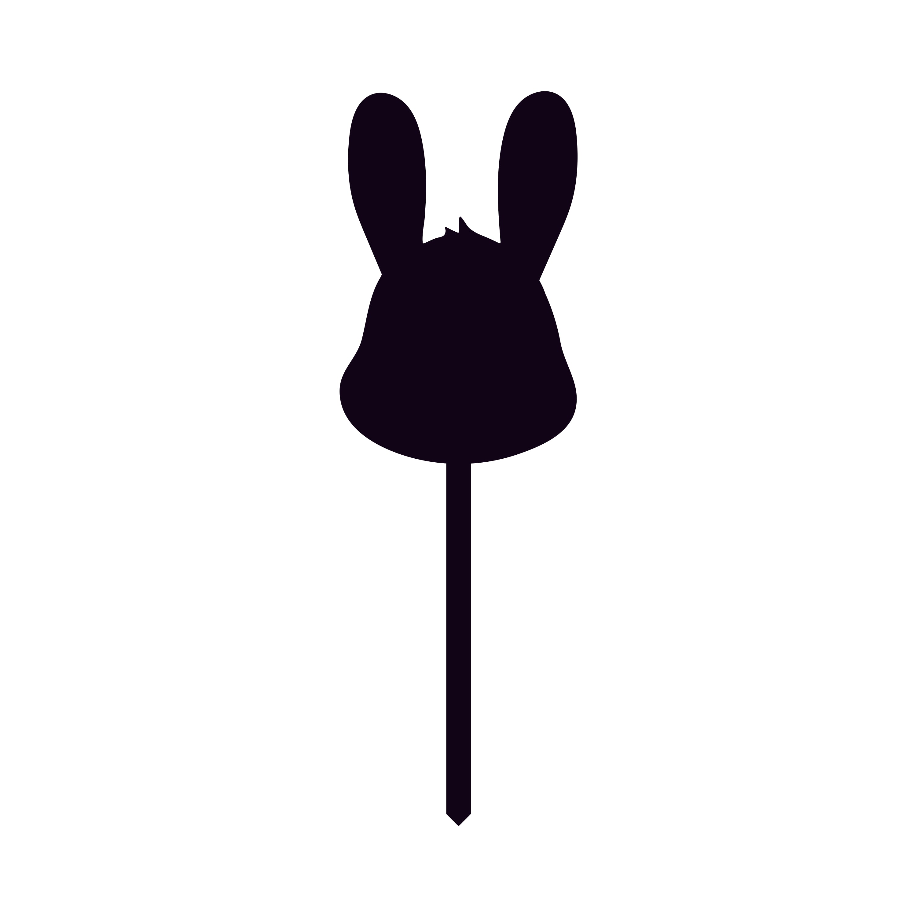Bunny Head | Blank Acrylic Cake Topper