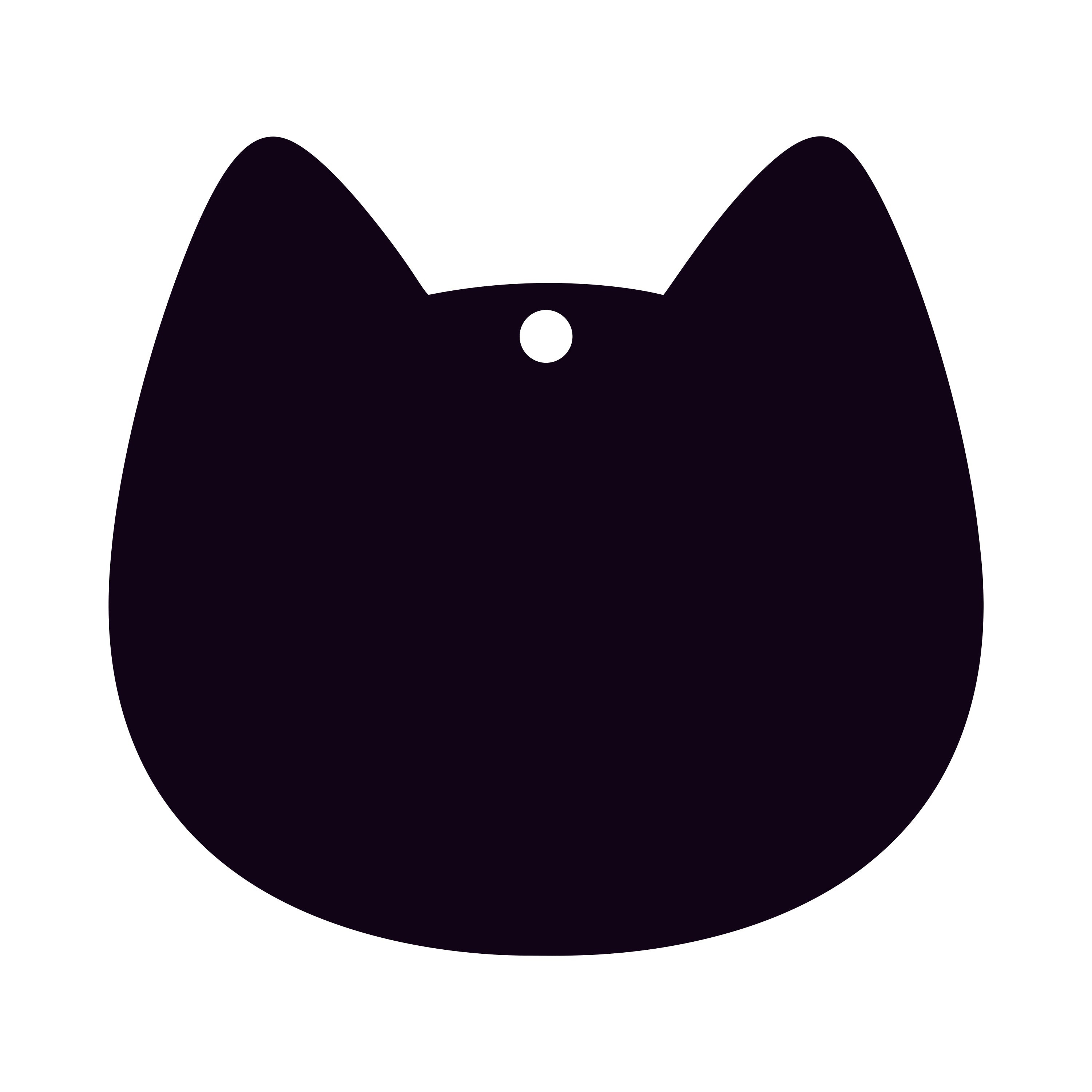 Cat Head Acrylic Blank