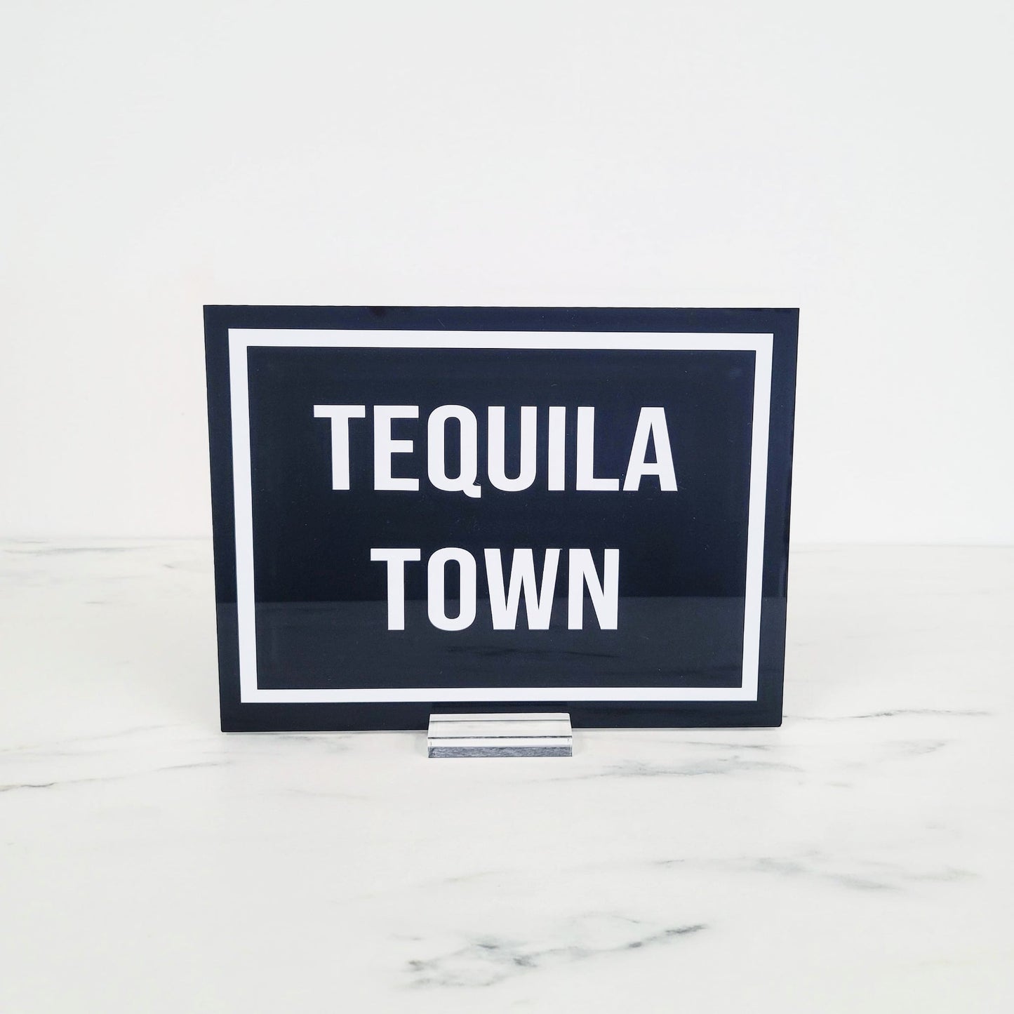 Acrylic Sign Stand | Clear