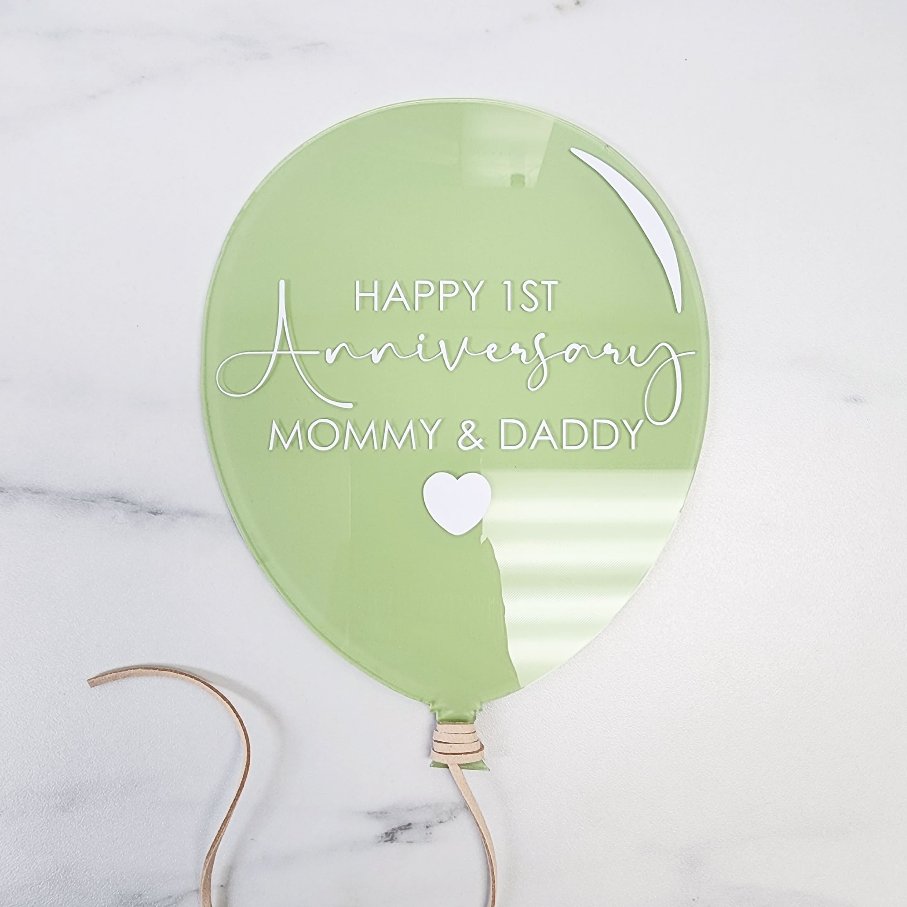 Balloon Acrylic Blank | 6 - 12"