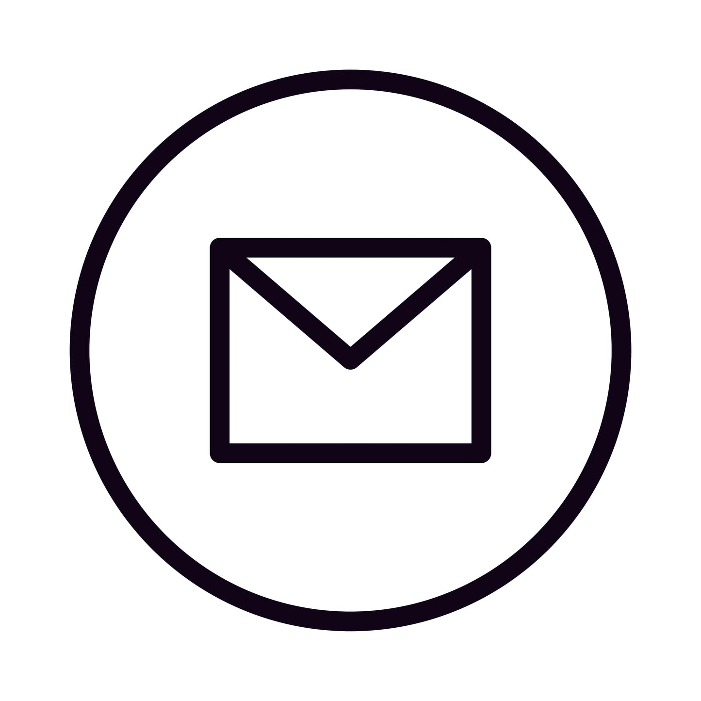 Email | Acrylic Social Media Badge