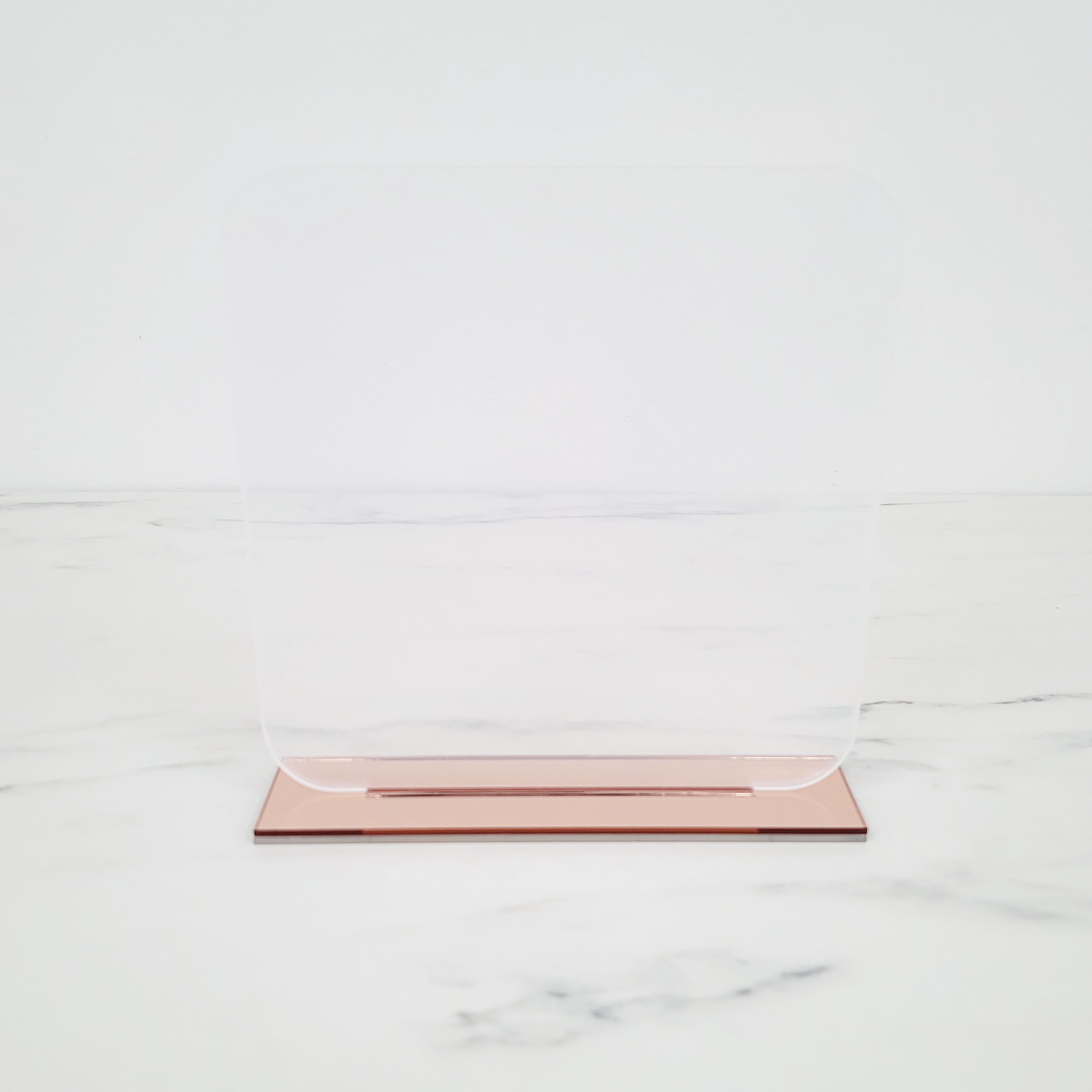 9 x 9" Plaque | Rounded Corners | Double Base