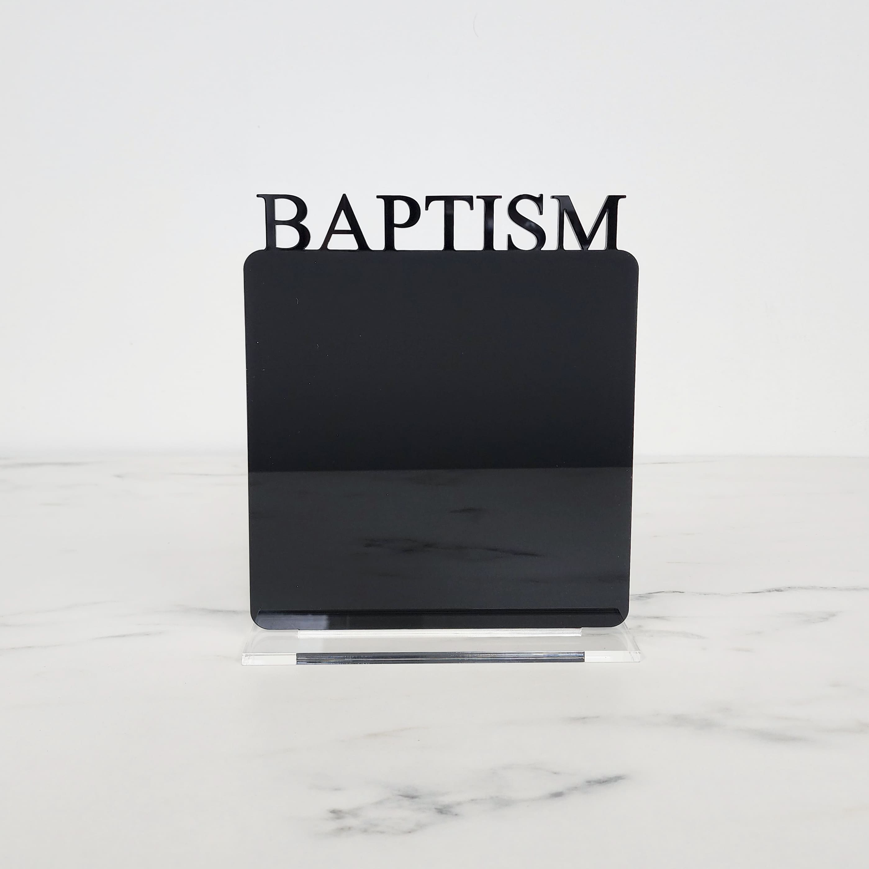 BAPTISM | Plaque