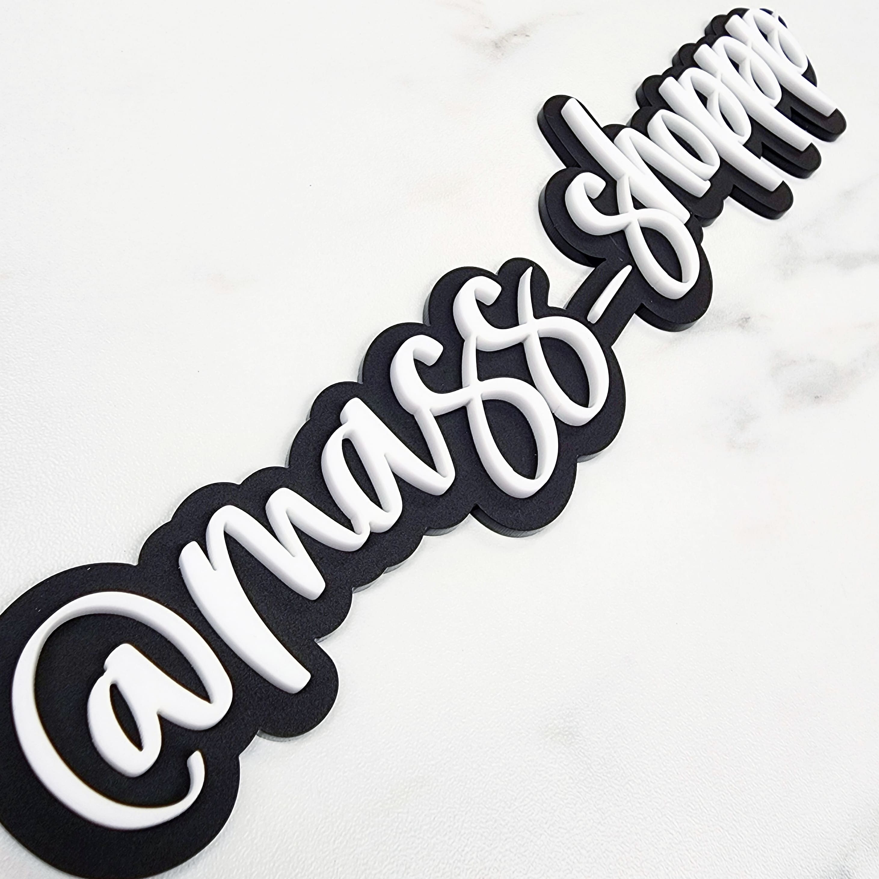 Custom Layered Name | Photo/Video Prop