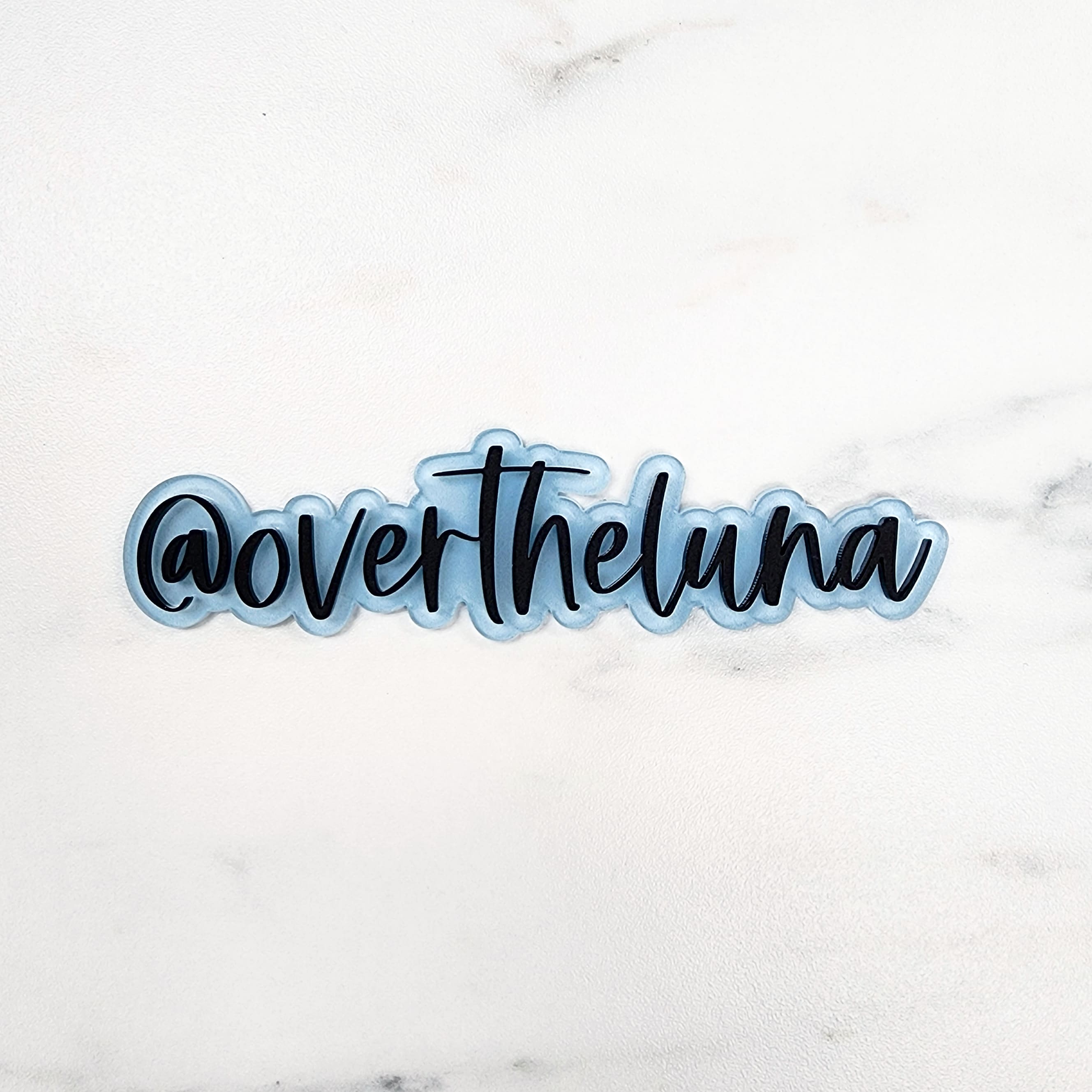 Custom Layered Name | Photo/Video Prop
