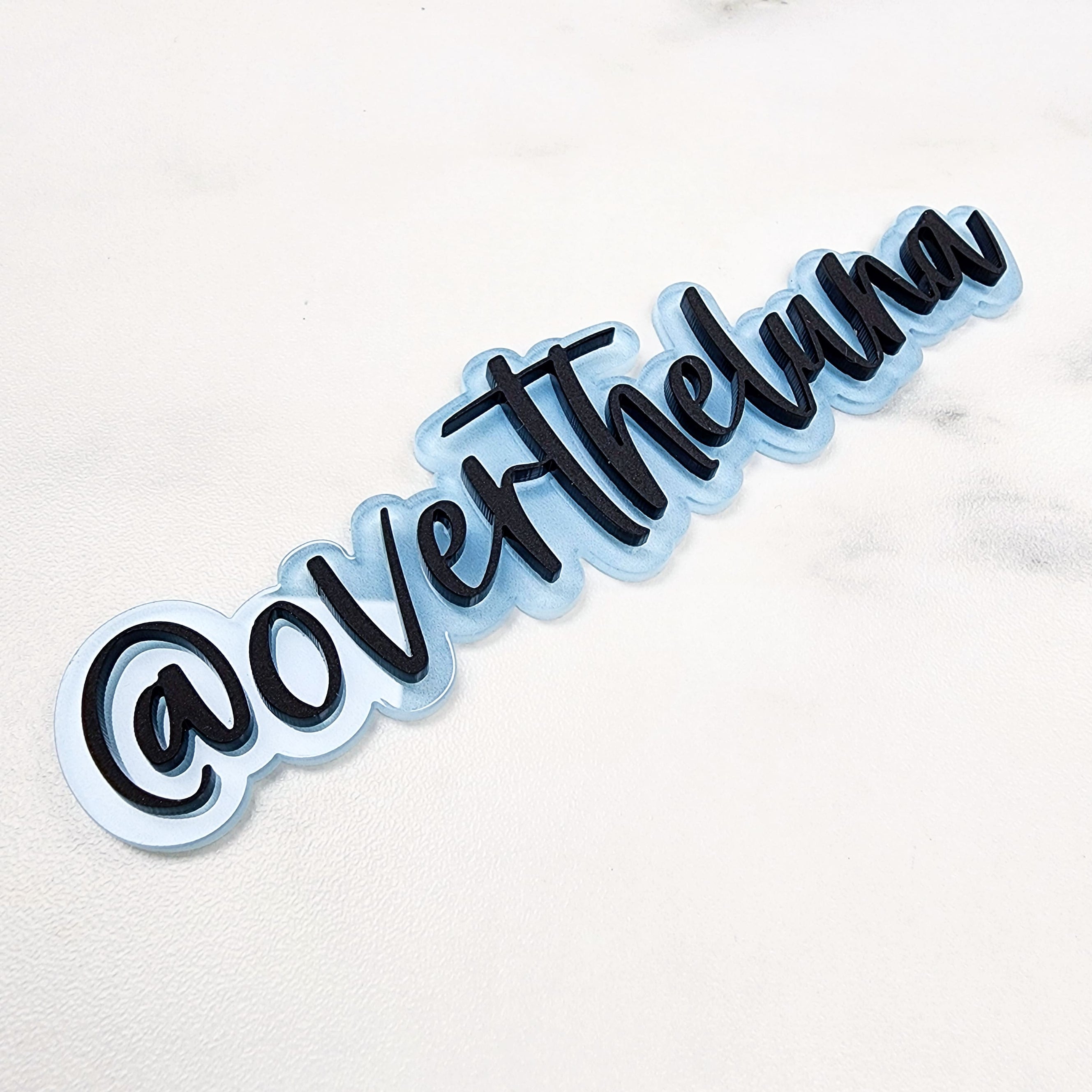 Custom Layered Name | Photo/Video Prop